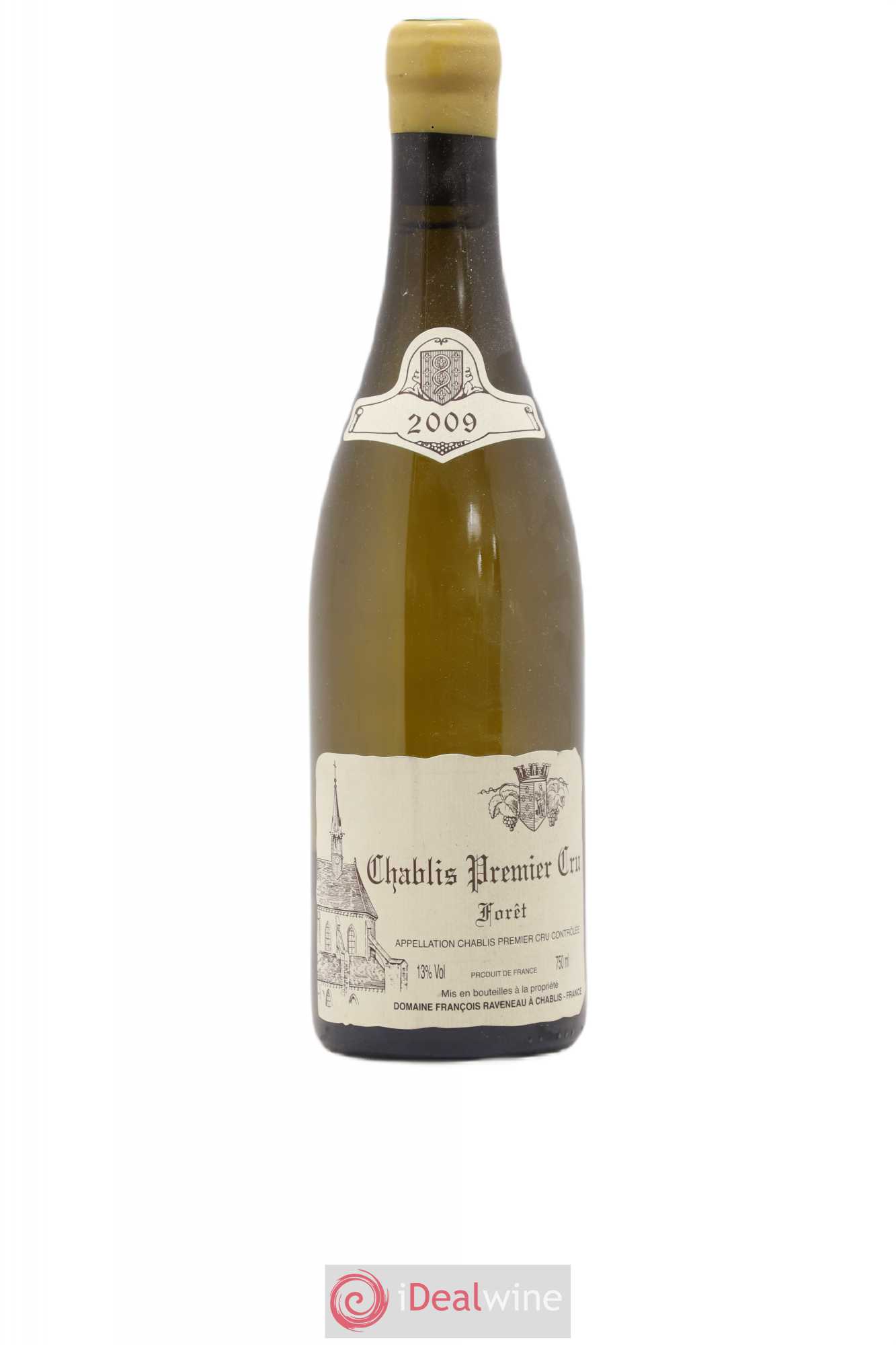 Chablis 1er Cru Forêt Raveneau (Domaine) 2009 - Lot de 1 bouteille - 0