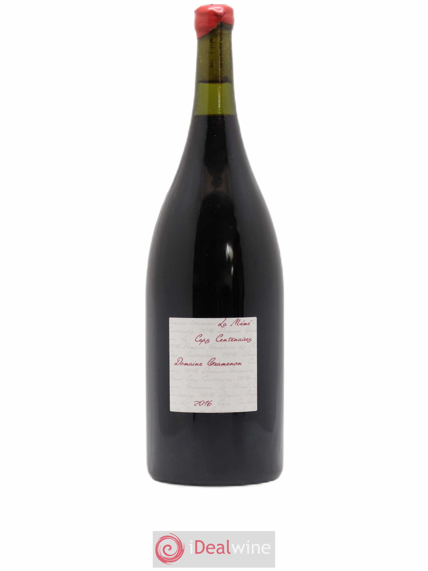Vin de France La Mémé Ceps Centenaires Gramenon (Domaine) 2016 - Lot de 1 magnum - 0