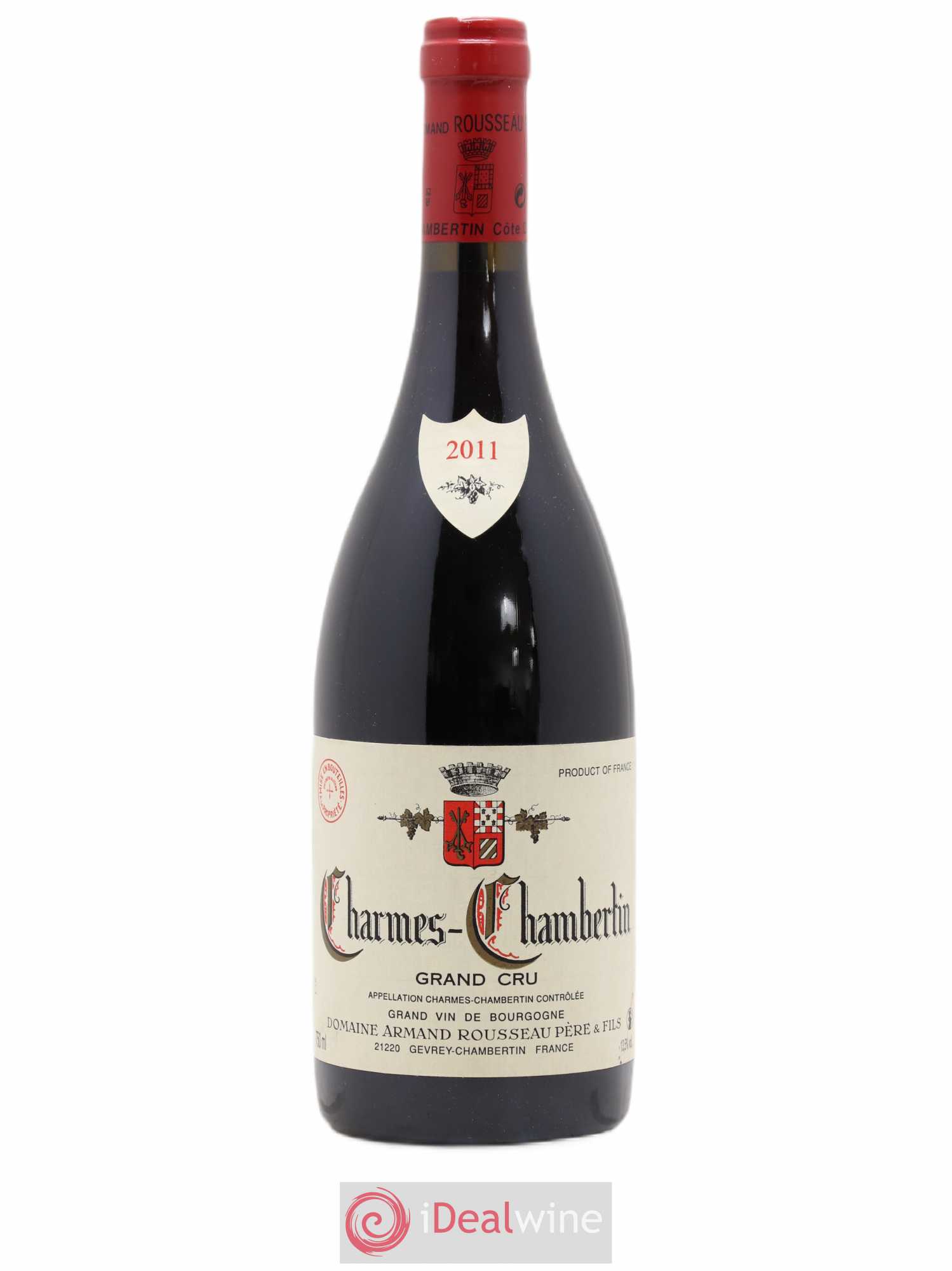 Charmes-Chambertin Grand Cru Armand Rousseau (Domaine) 2011 - Lot de 1 bouteille - 0