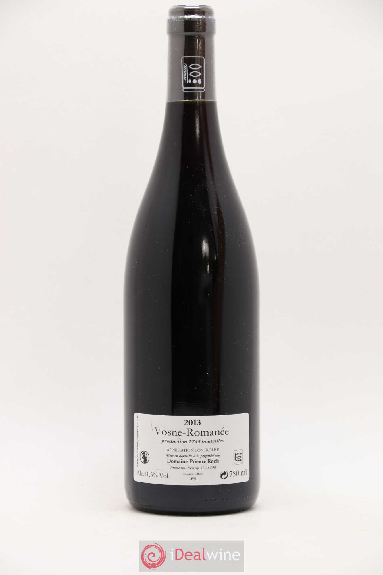Vosne-Romanée Vieilles Vignes Prieuré Roch 2013 - Lot de 1 bouteille - 1