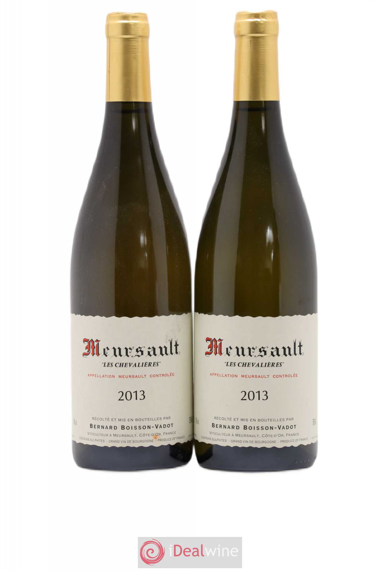 Meursault Les Chevalières Boisson-Vadot (Domaine) 2013 - Lot de 2 bouteilles - 0