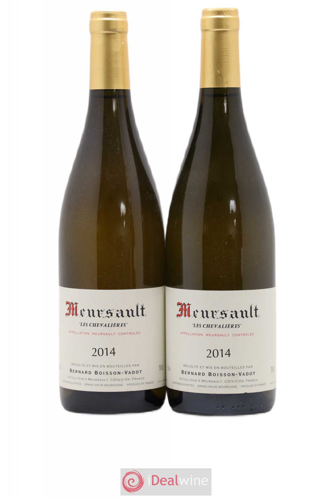 Meursault Les Chevalières Boisson-Vadot (Domaine) 2014 - Lot de 2 bouteilles - 0