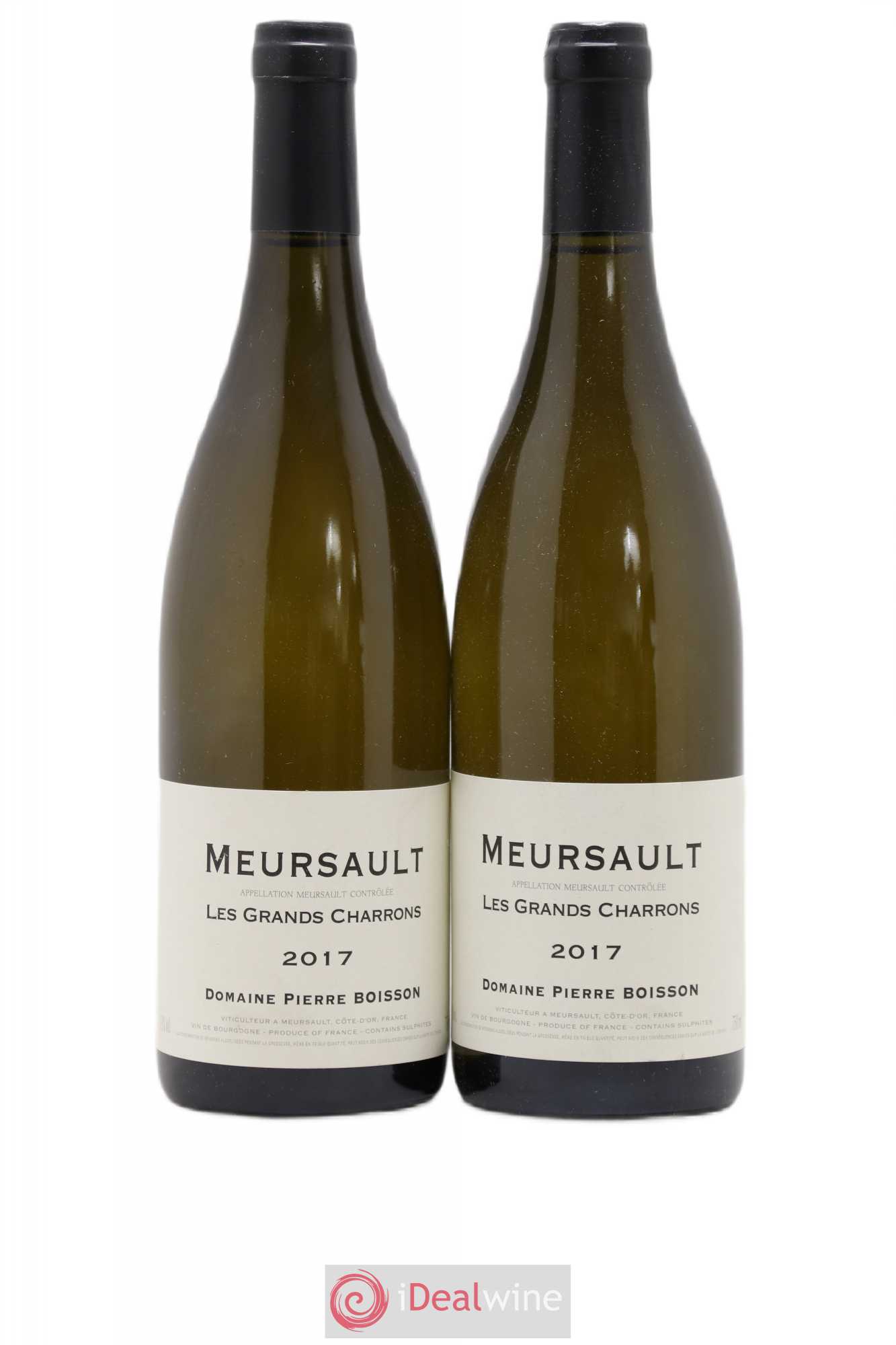 Meursault Les Grands Charrons Pierre Boisson (Domaine) 2017 - Lot de 2 bouteilles - 0