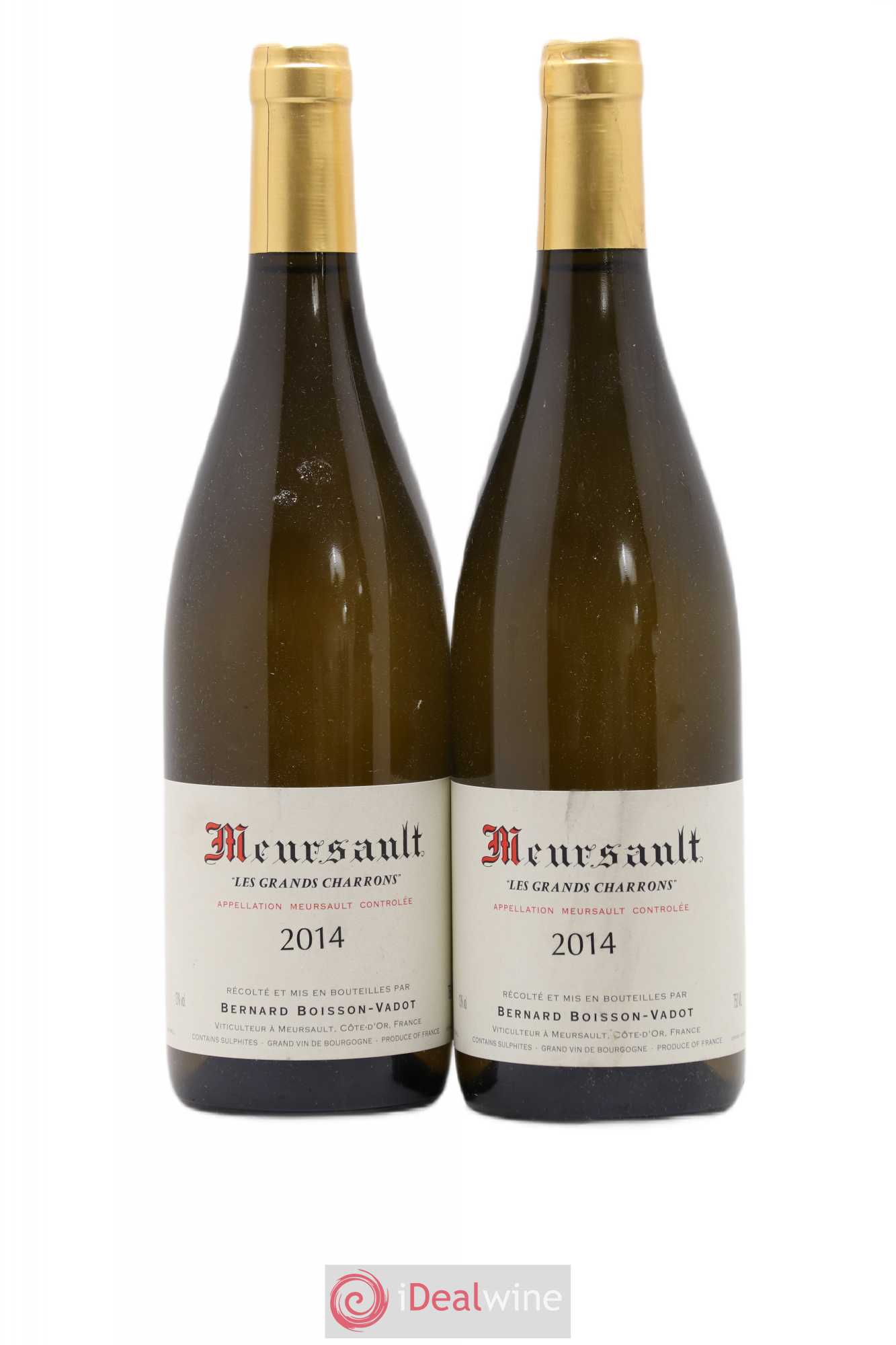 Meursault Les Grands Charrons Boisson-Vadot (Domaine) 2014 - Lotto di 2 bottiglie - 0