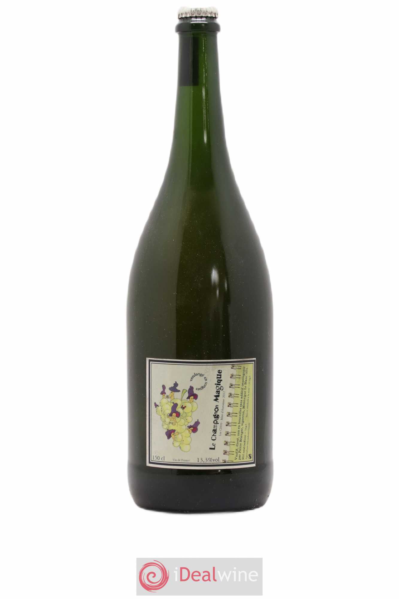 Vin de France Champignon Magique Pierre Beauger 2009 - Lot de 1 magnum - 0