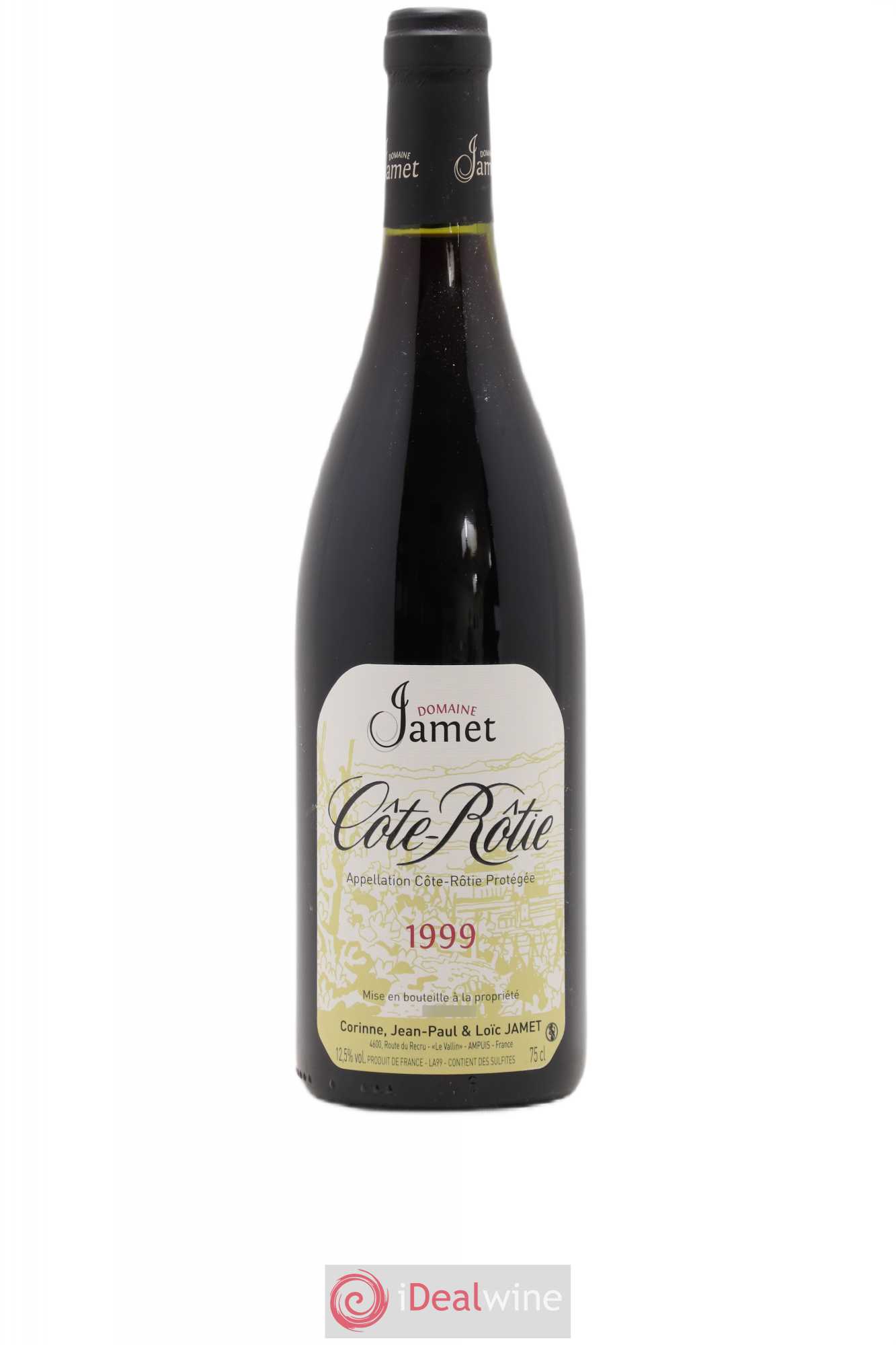 Côte-Rôtie Jamet (Domaine) 1999 - Lot de 1 bouteille - 0