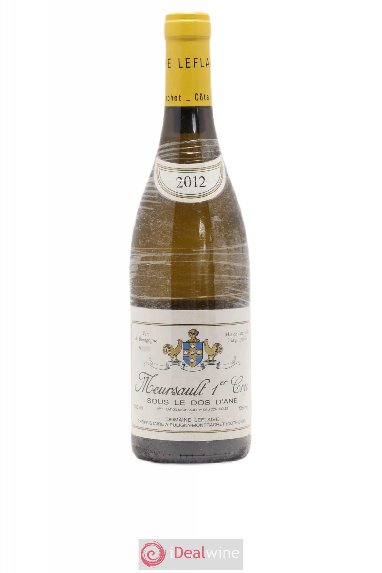 Meursault 1er Cru Sous le Dos d'Ane Leflaive (Domaine) 2012 - Lot de 1 bouteille - 0
