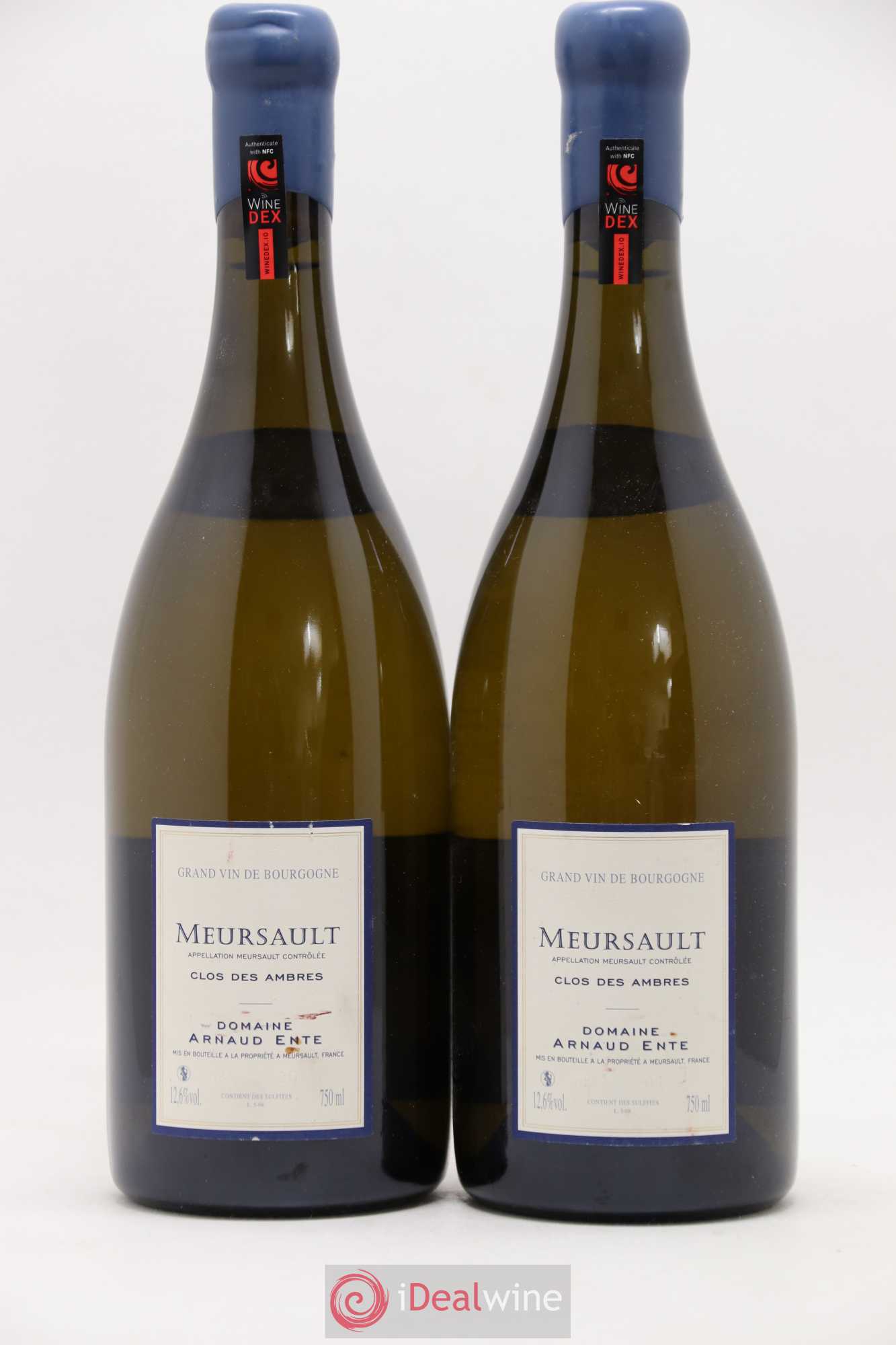 Meursault Clos des Ambres Arnaud Ente 2008 - Lot de 2 bouteilles - 1