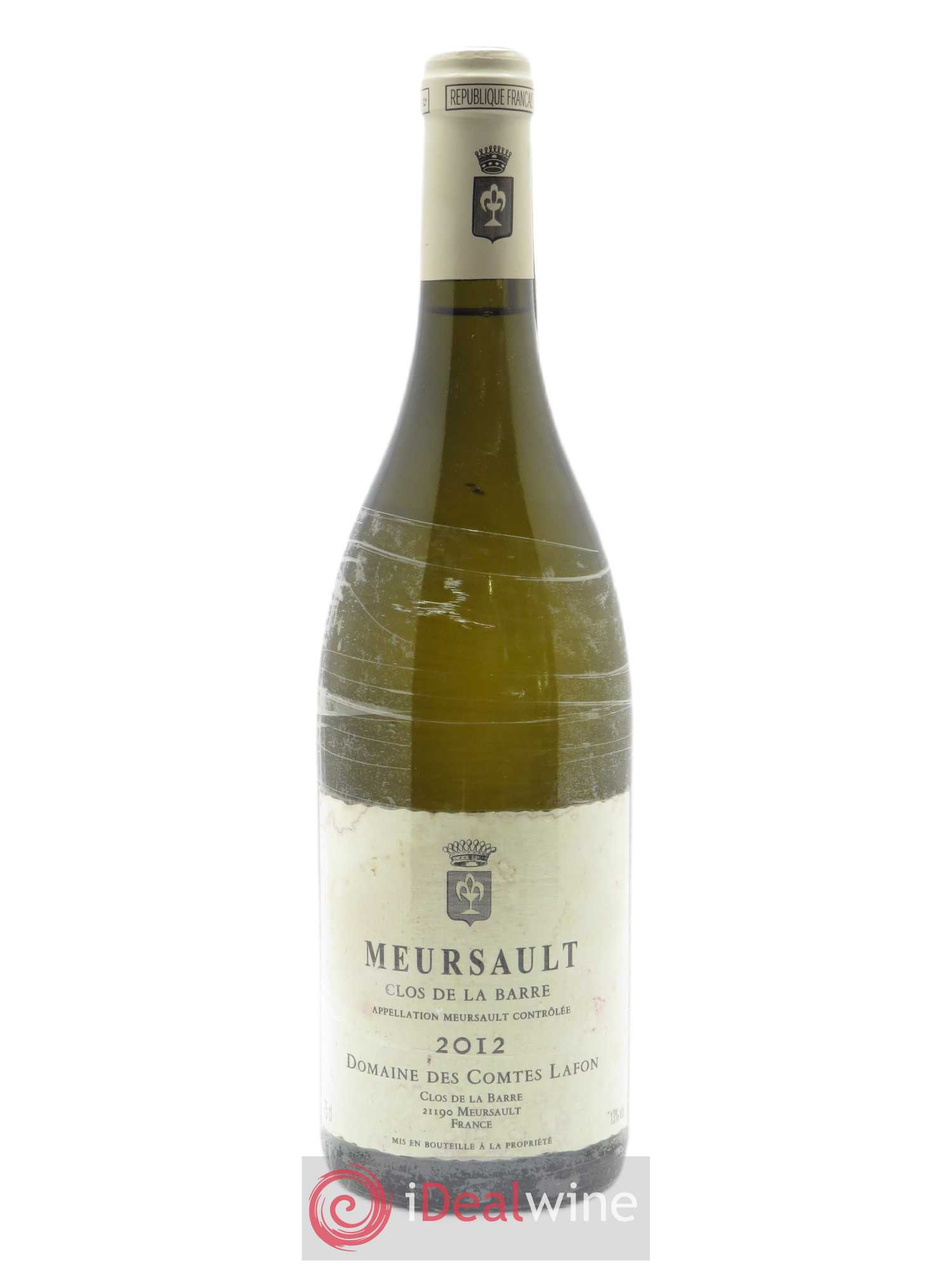 Meursault Clos de la Barre Comtes Lafon (Domaine des) 2012 - Posten von 1 Flasche - 0