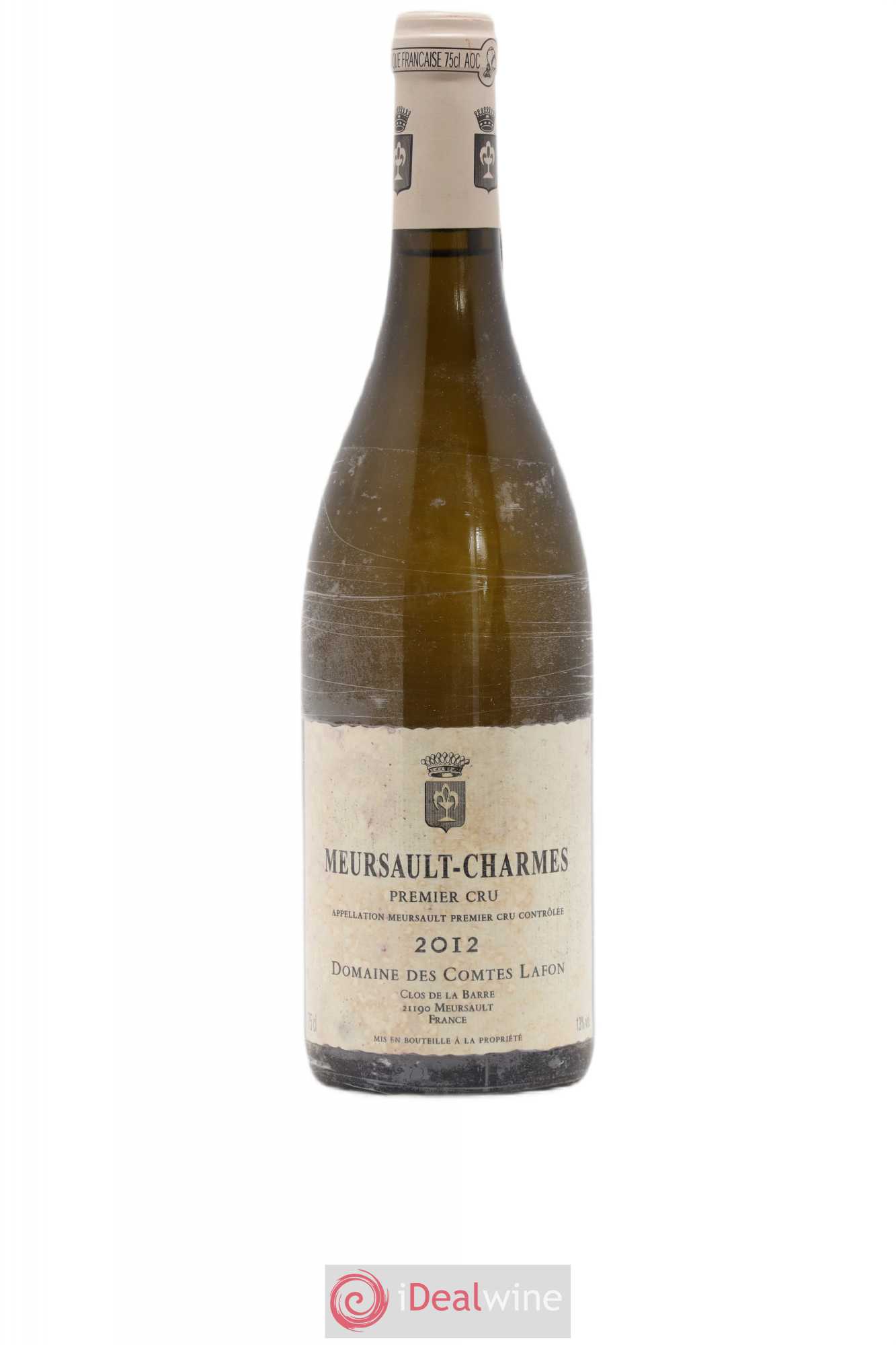 Meursault 1er Cru Charmes Comtes Lafon (Domaine des) 2012 - Posten von 1 Flasche - 0