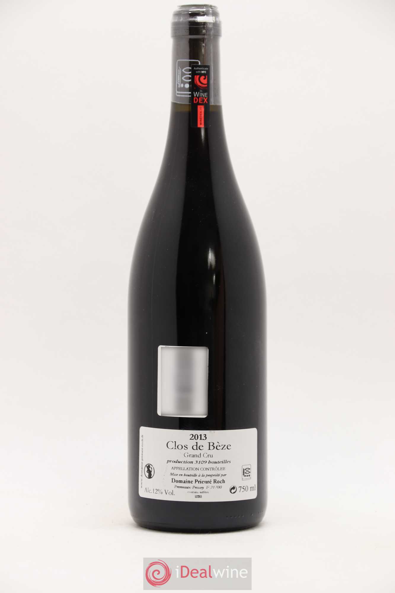 Chambertin Clos de Bèze Grand Cru Prieuré Roch 2013 - Lot de 1 bouteille - 1