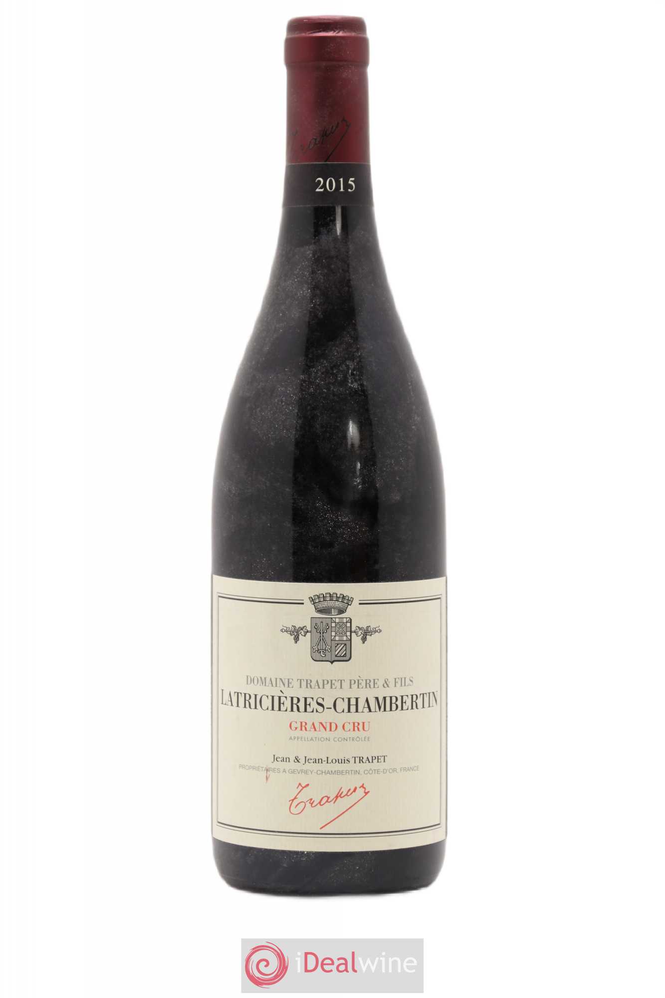 Latricières-Chambertin Grand Cru Domaine Trapet 2015 - Lot de 1 bouteille - 0