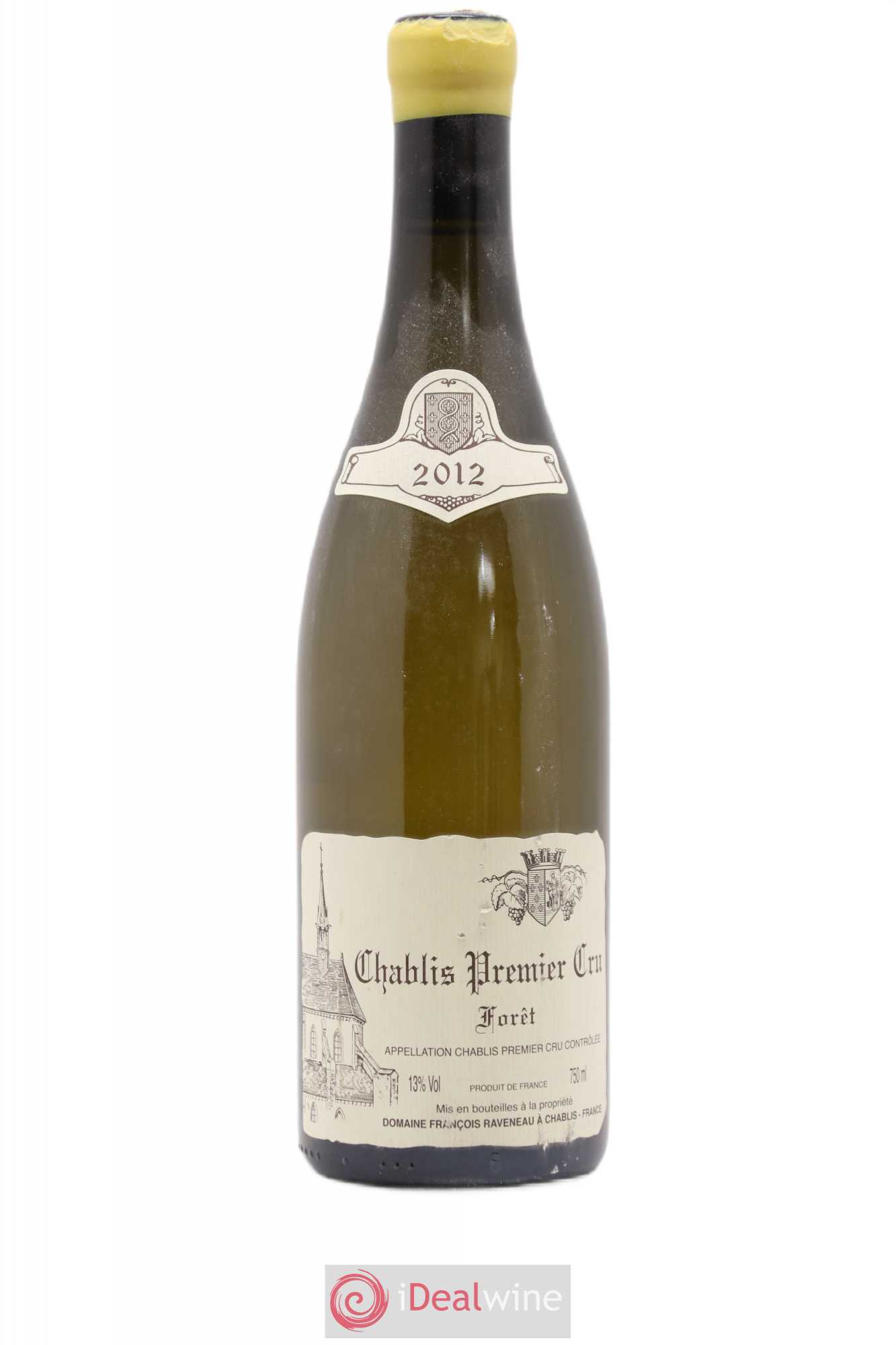 Chablis 1er Cru Forêt Raveneau (Domaine) 2012 - Lot de 1 bouteille - 0