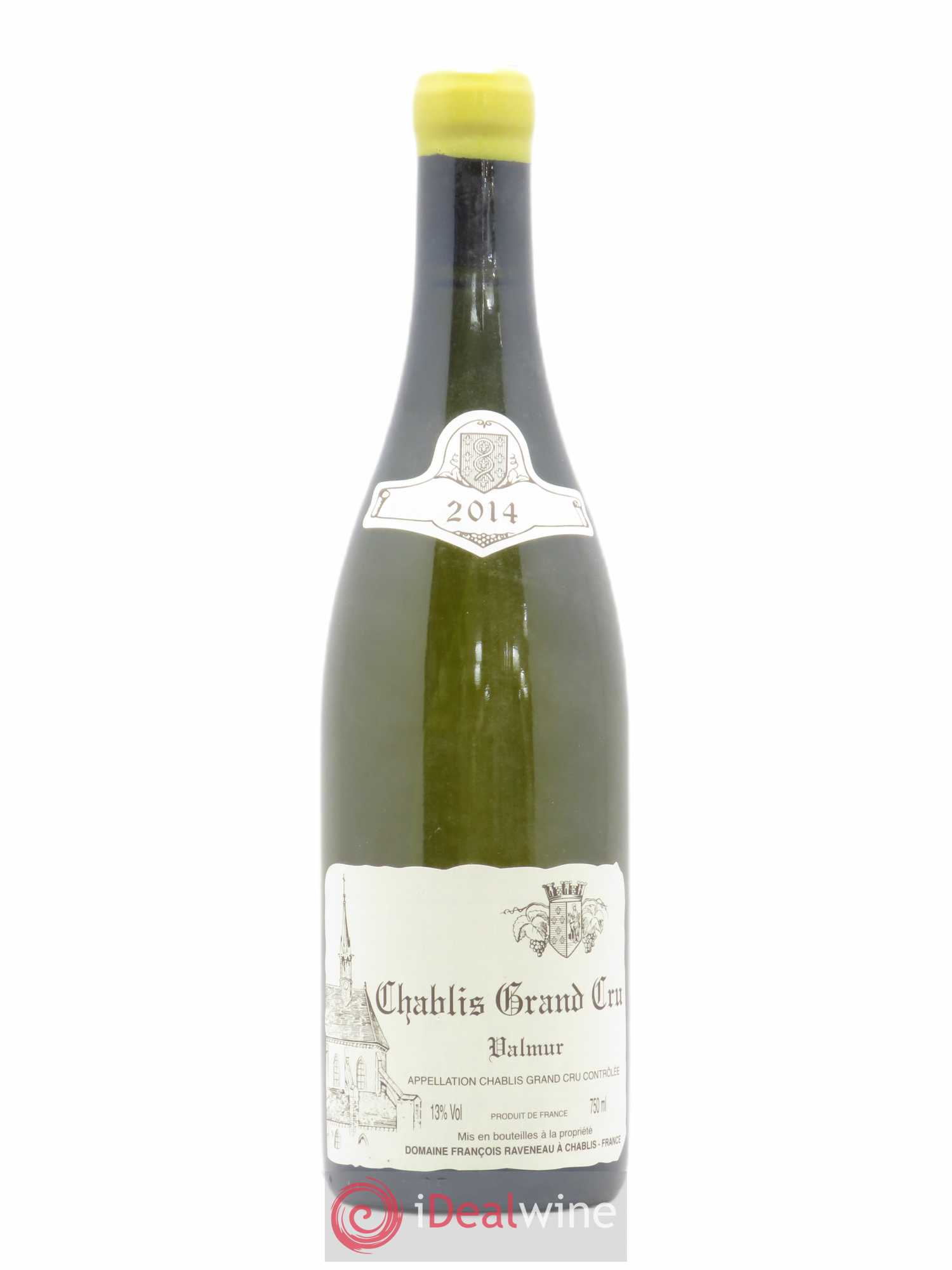 Chablis Grand Cru Valmur Raveneau (Domaine) 2014 - Lot de 1 bouteille - 0