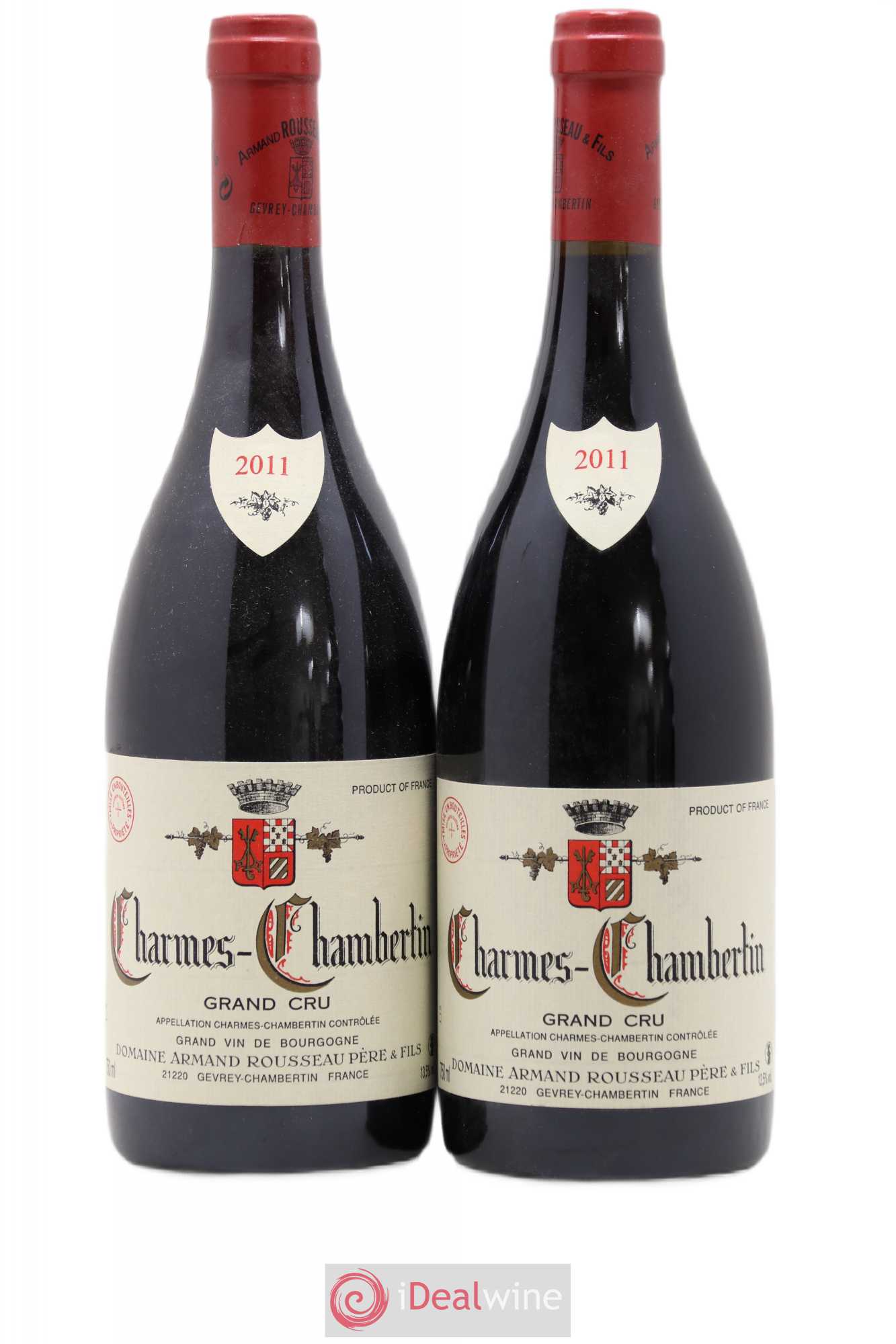 Charmes-Chambertin Grand Cru Armand Rousseau (Domaine) 2011 - Lot de 2 bouteilles - 0