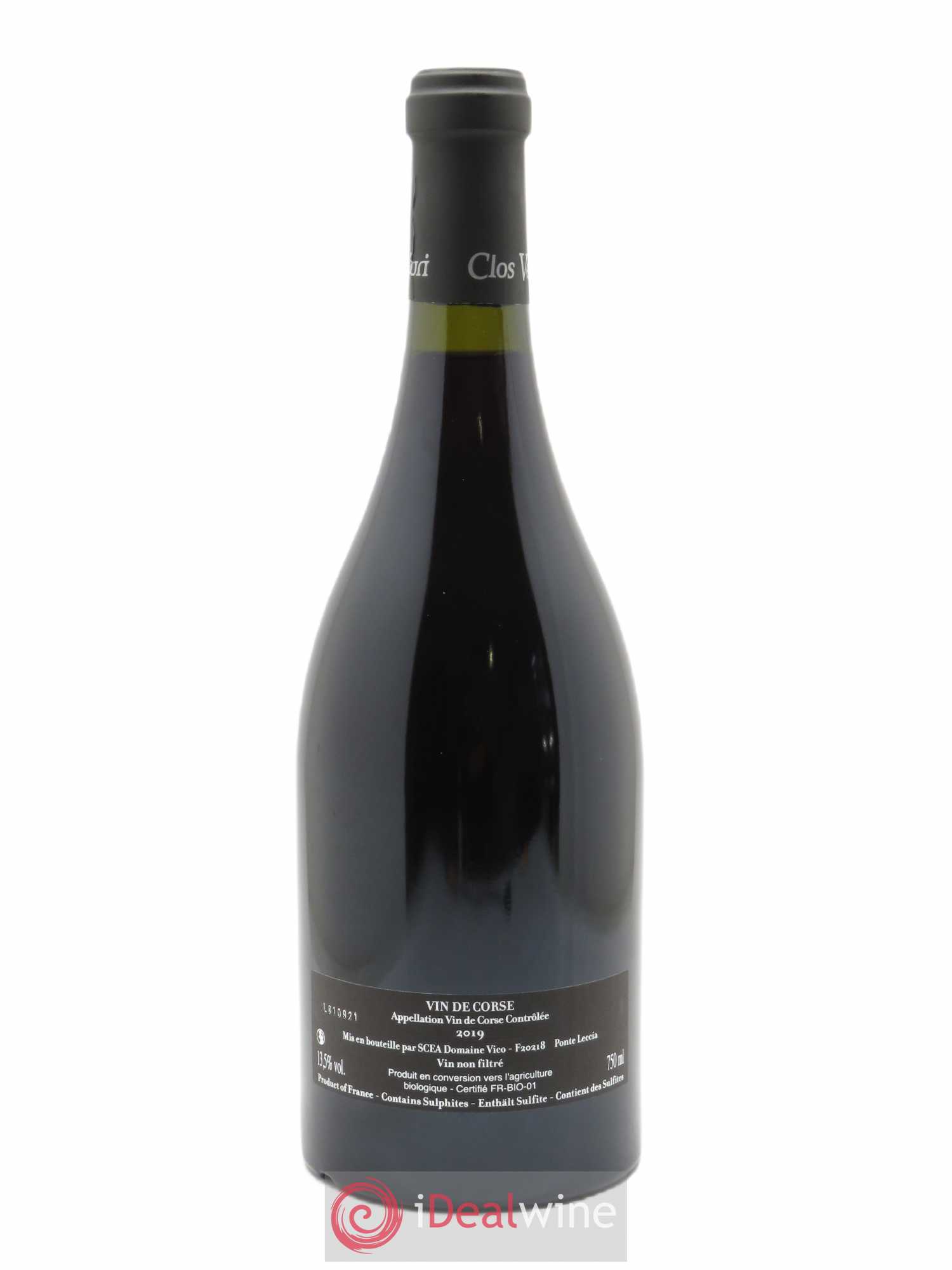 Vin de Corse Clos Venturi 2019 - Lot of 1 bottle - 1