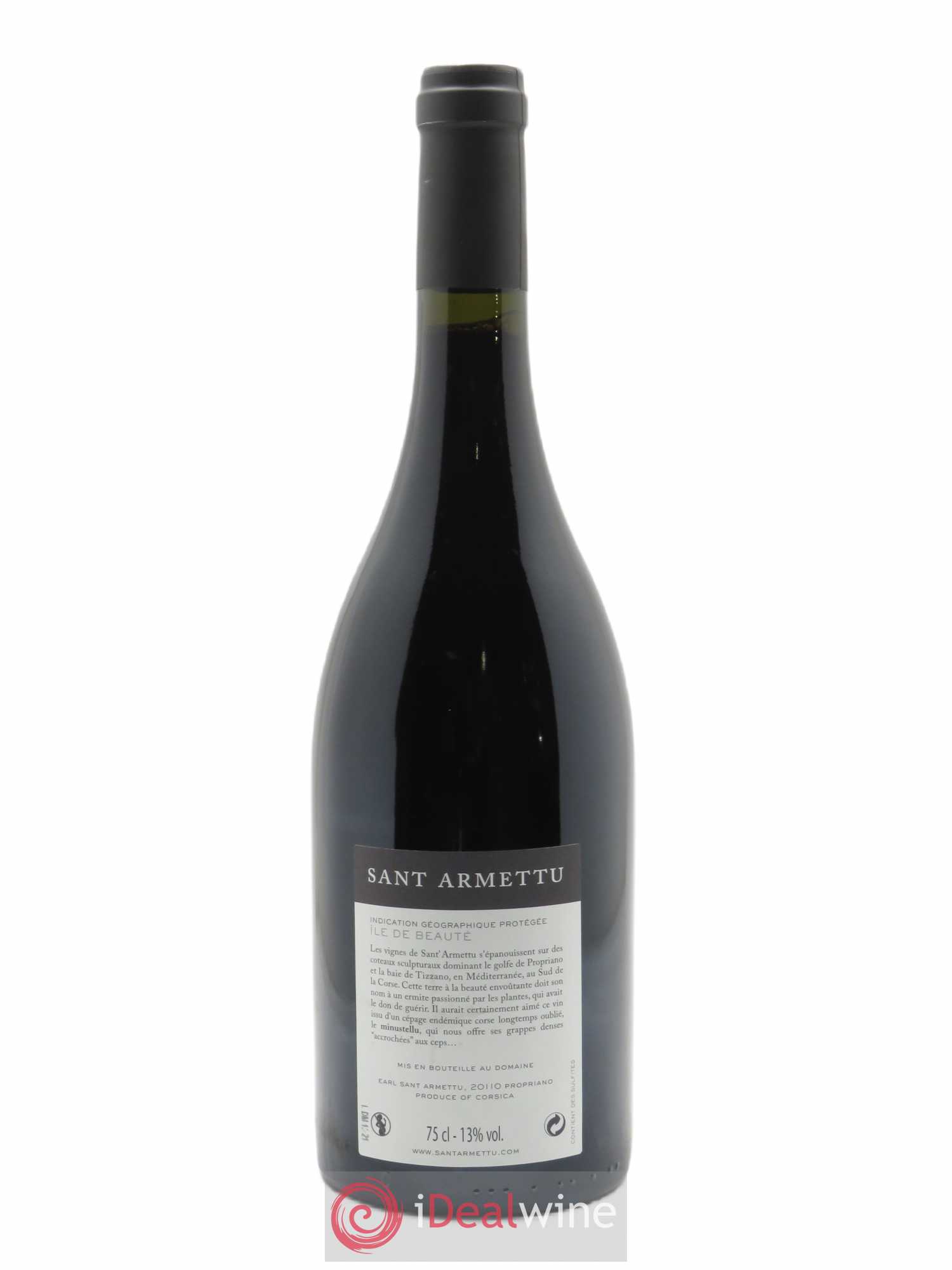 IGP Ile de Beauté Minustellu Sant Armettu (Domaine) 2019 - Posten von 1 Flasche - 1