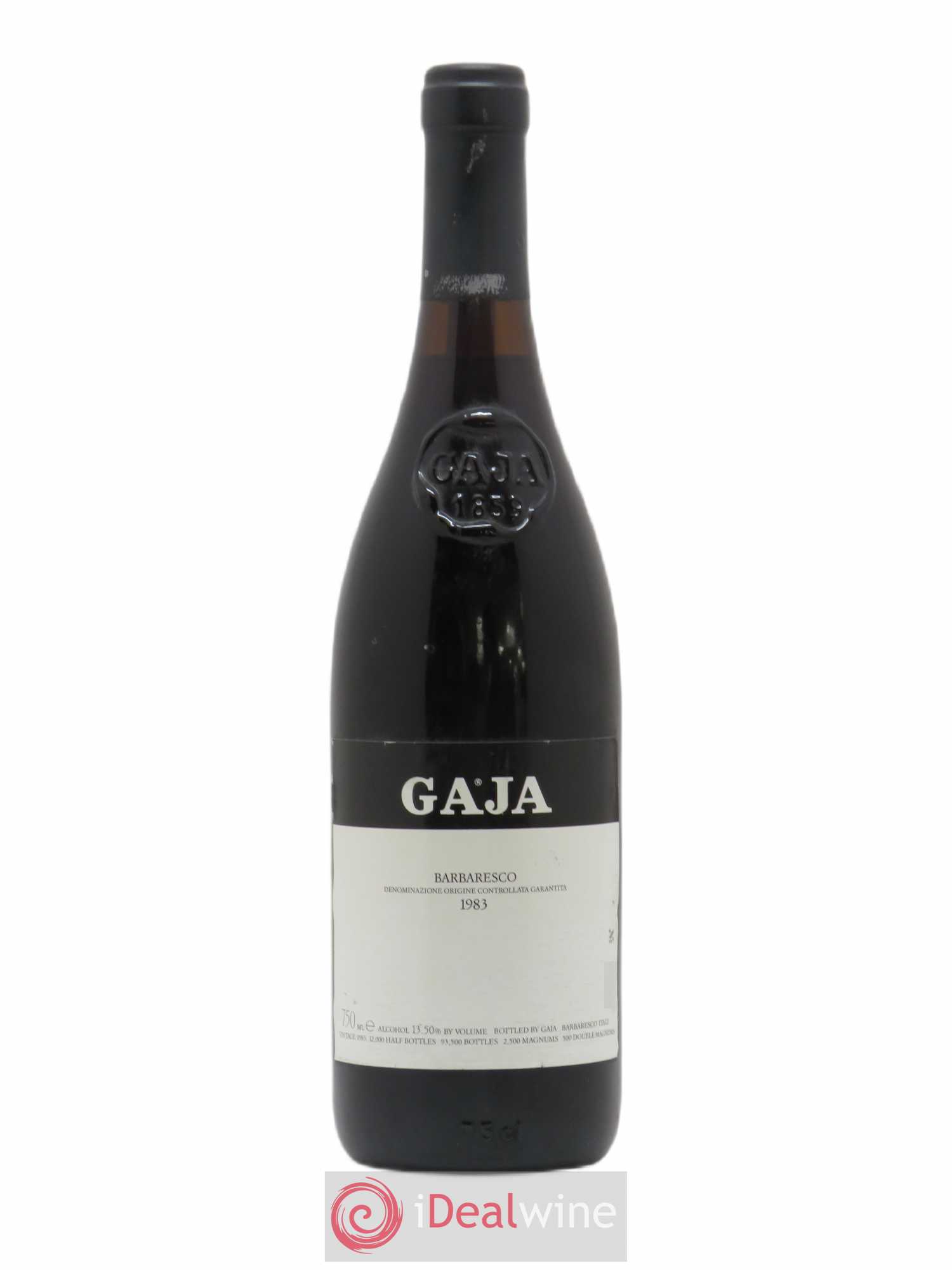 Barbaresco DOCG Angelo Gaja 1983 - Lot de 1 bouteille - 0