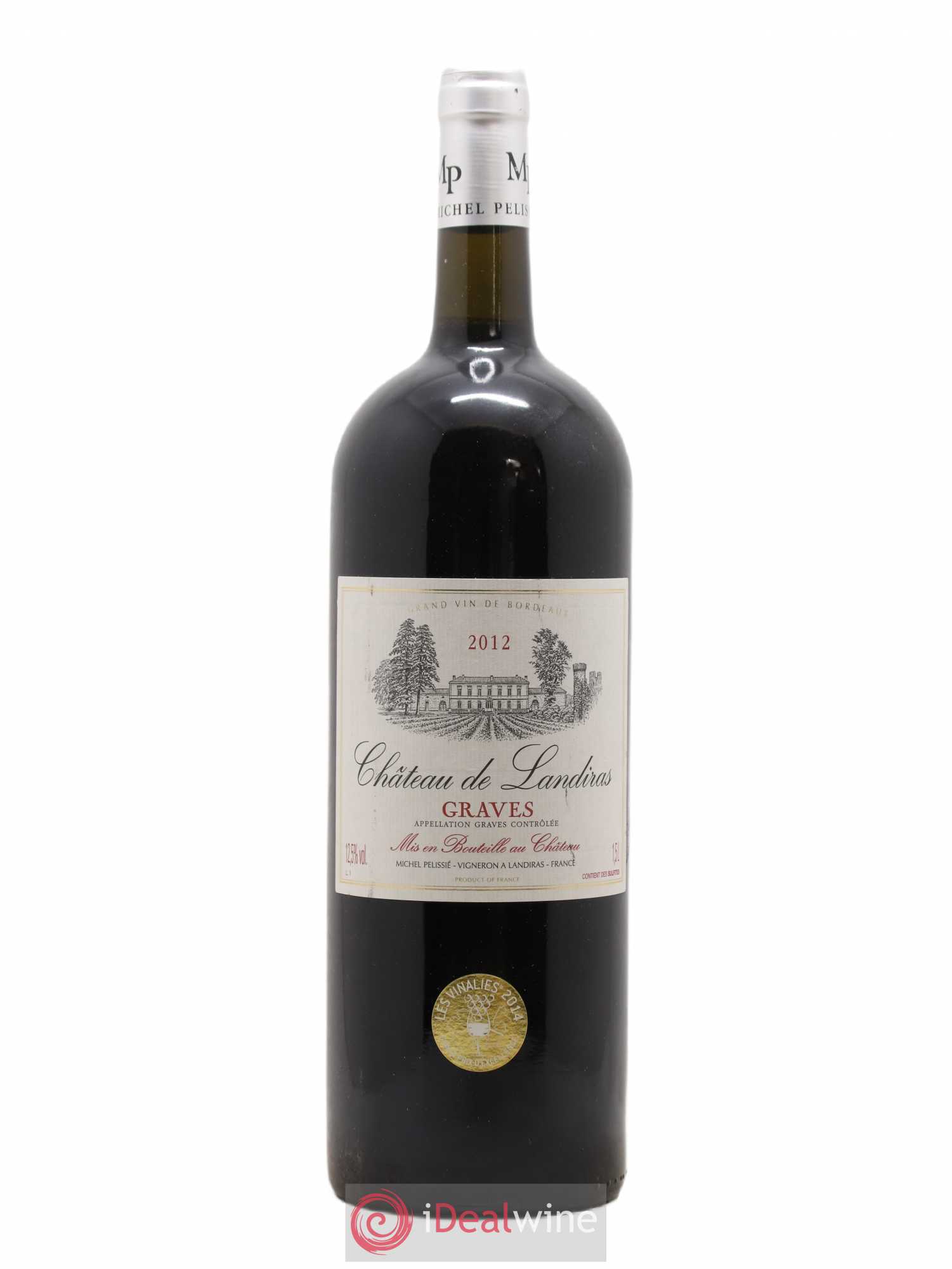 Graves Château de Landiras (sans prix de réserve) 2012 - Posten von 1 Magnum - 0