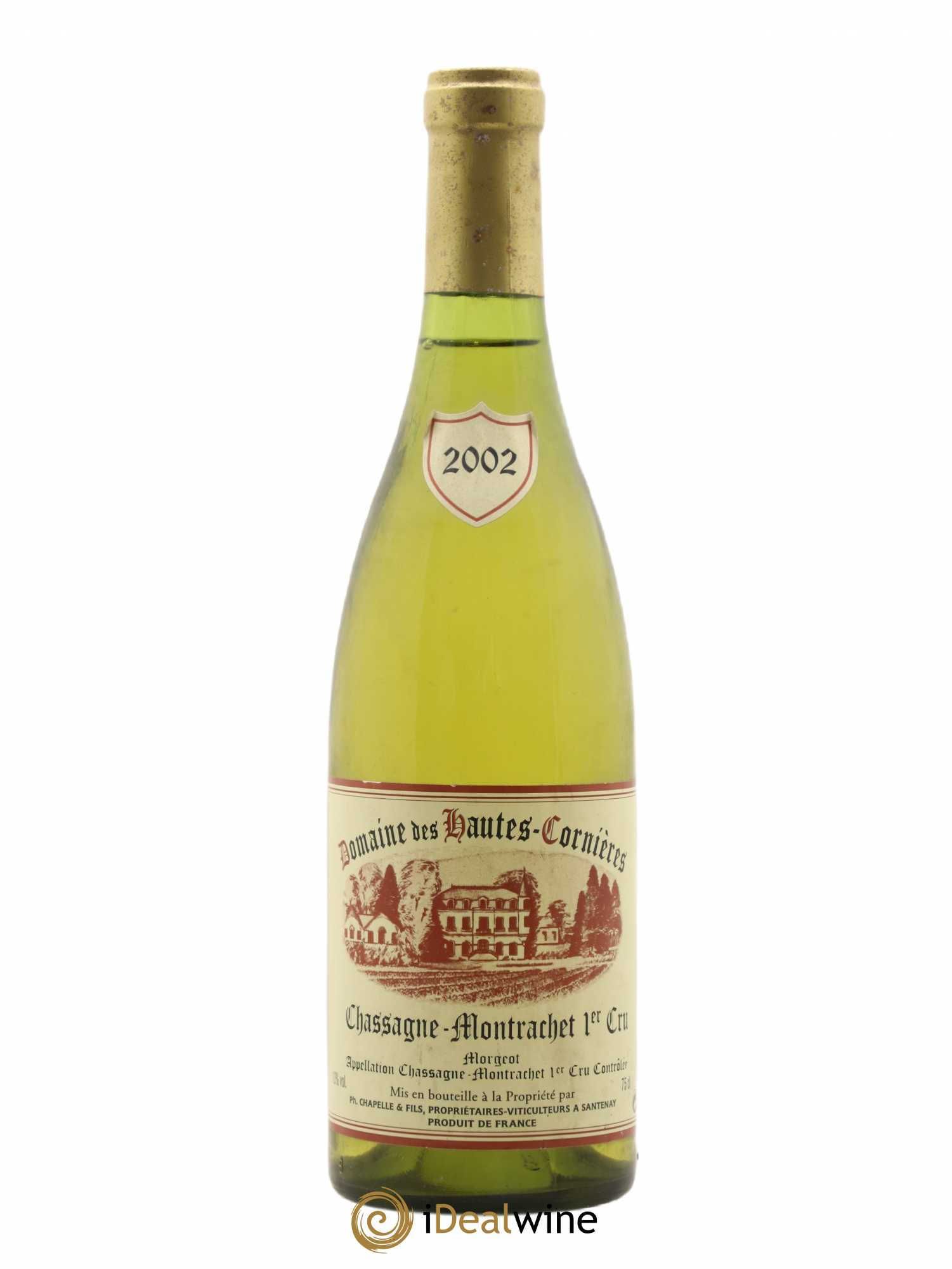 Chassagne-Montrachet 1er Cru Morgeot Philippe Chapelle 2002 - Lotto di 1 bottiglia - 0