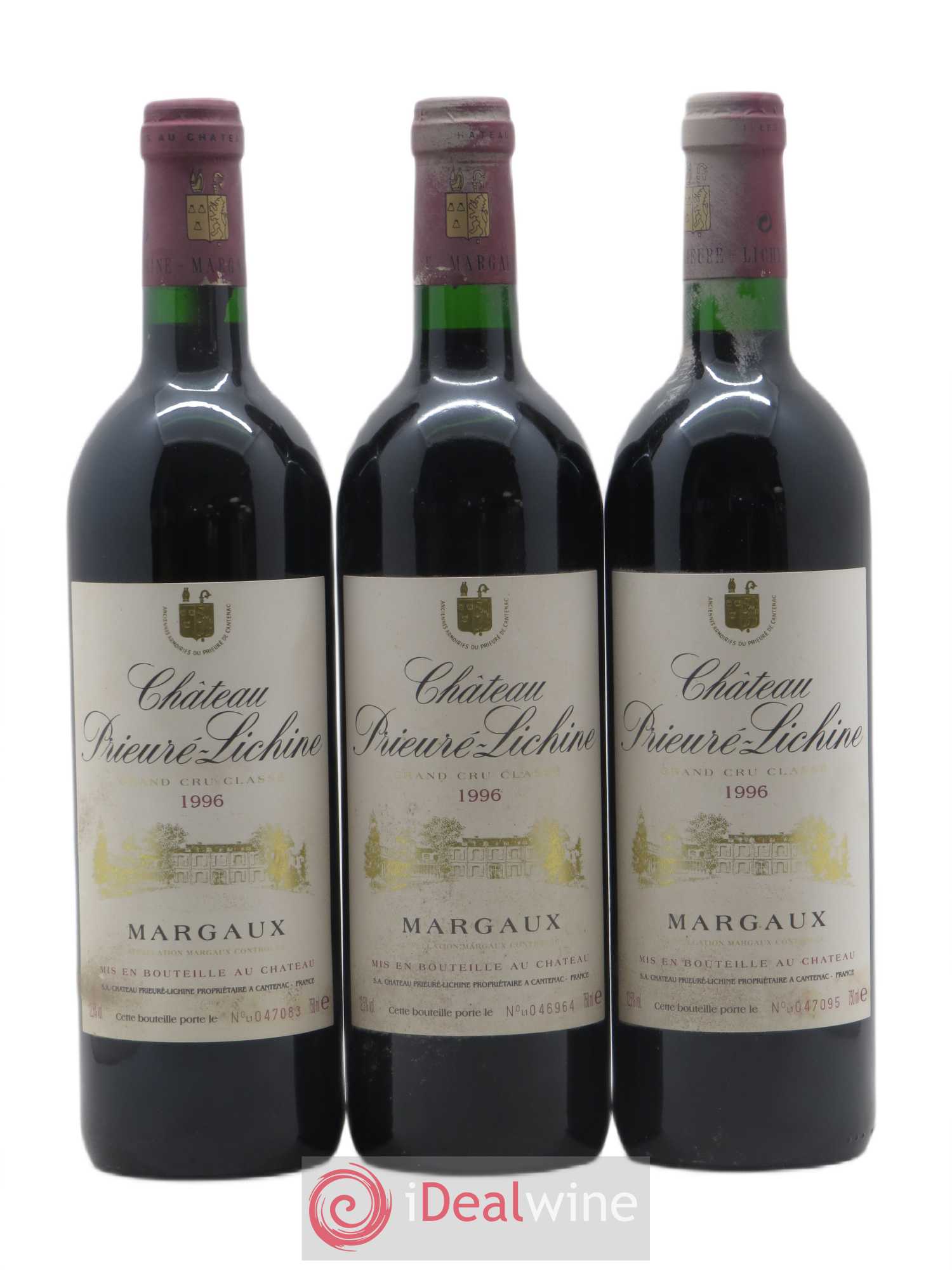 Château Prieuré Lichine 4ème Grand Cru Classé 1996 - Lot de 12 bouteilles - 2