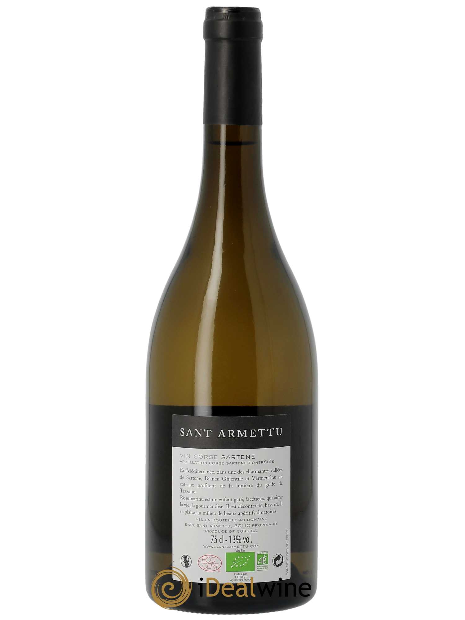 Sartène Rosumarinu Sant Armettu (Domaine) 2021 - Lot de 1 bouteille - 1