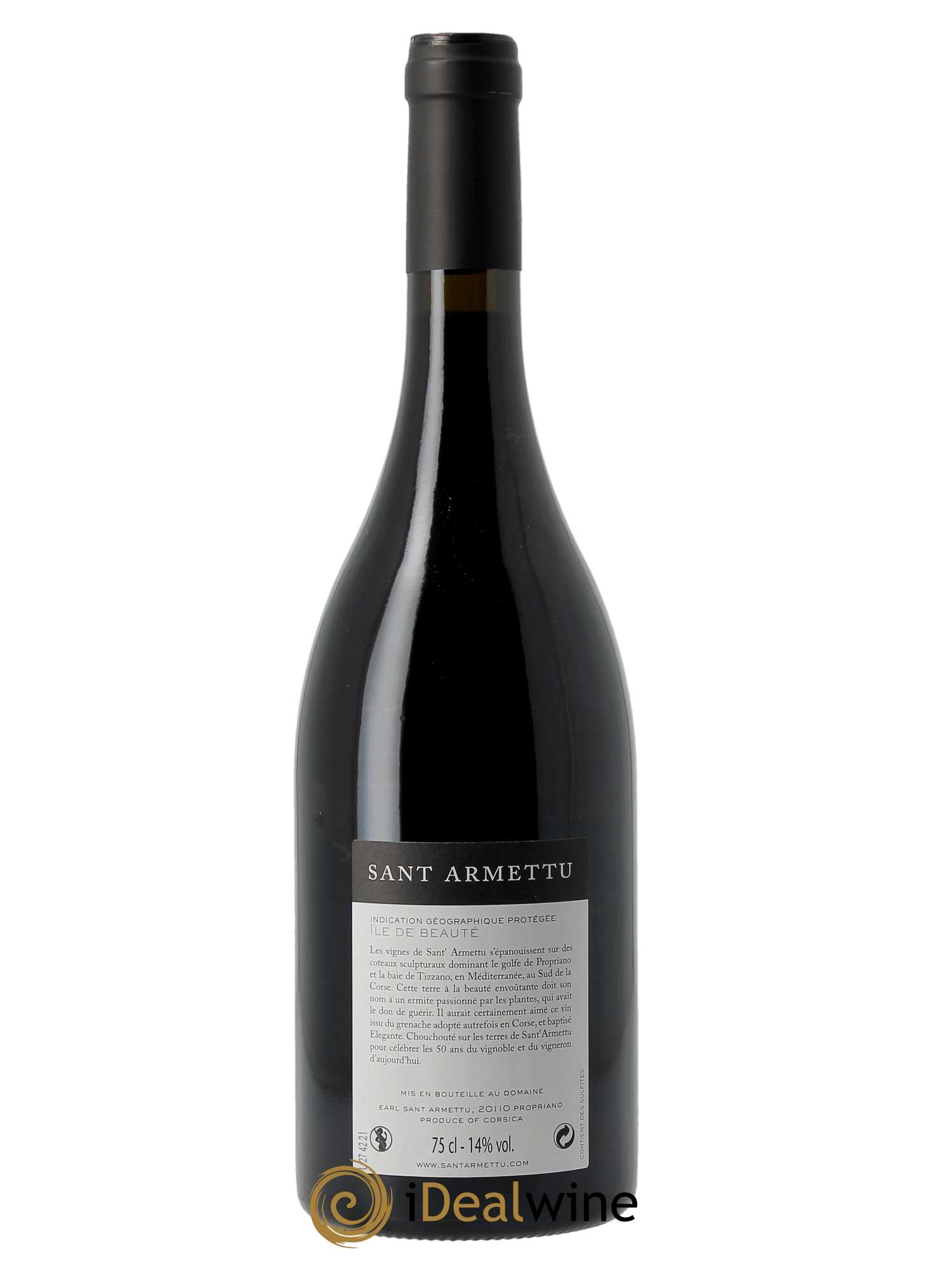 Ile de Beauté Elegante Sant Armettu (Domaine) 2020 - Lot of 1 bottle - 1