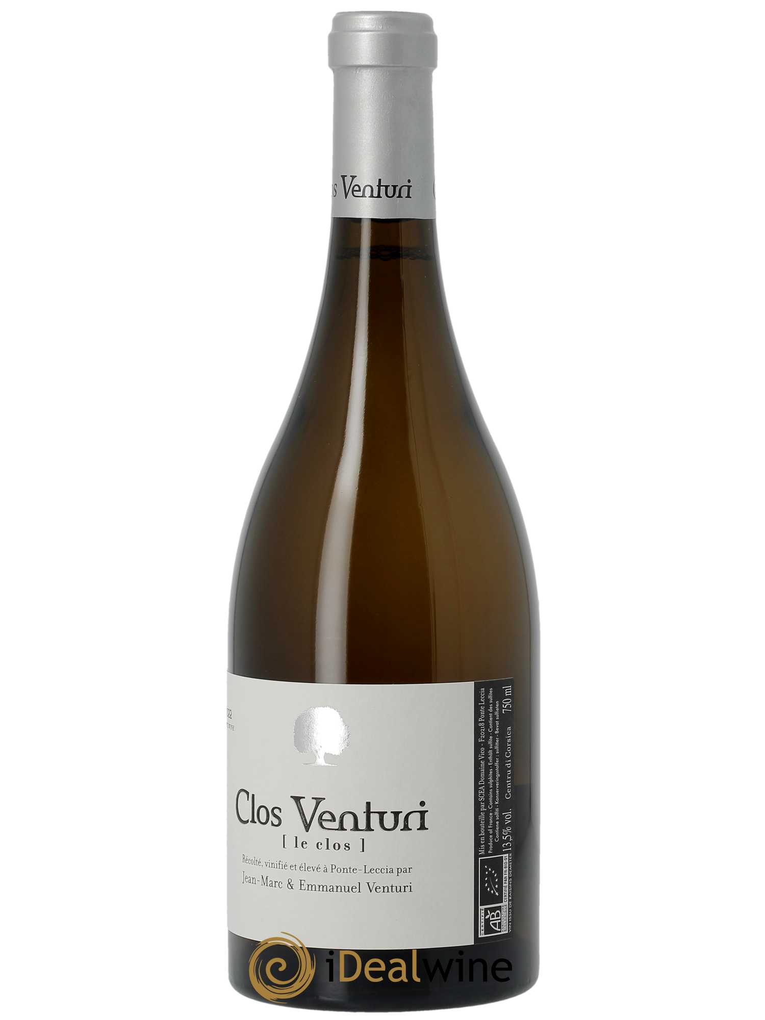 Vin de Corse Clos Venturi 2022 - Lot of 1 bottle - 1