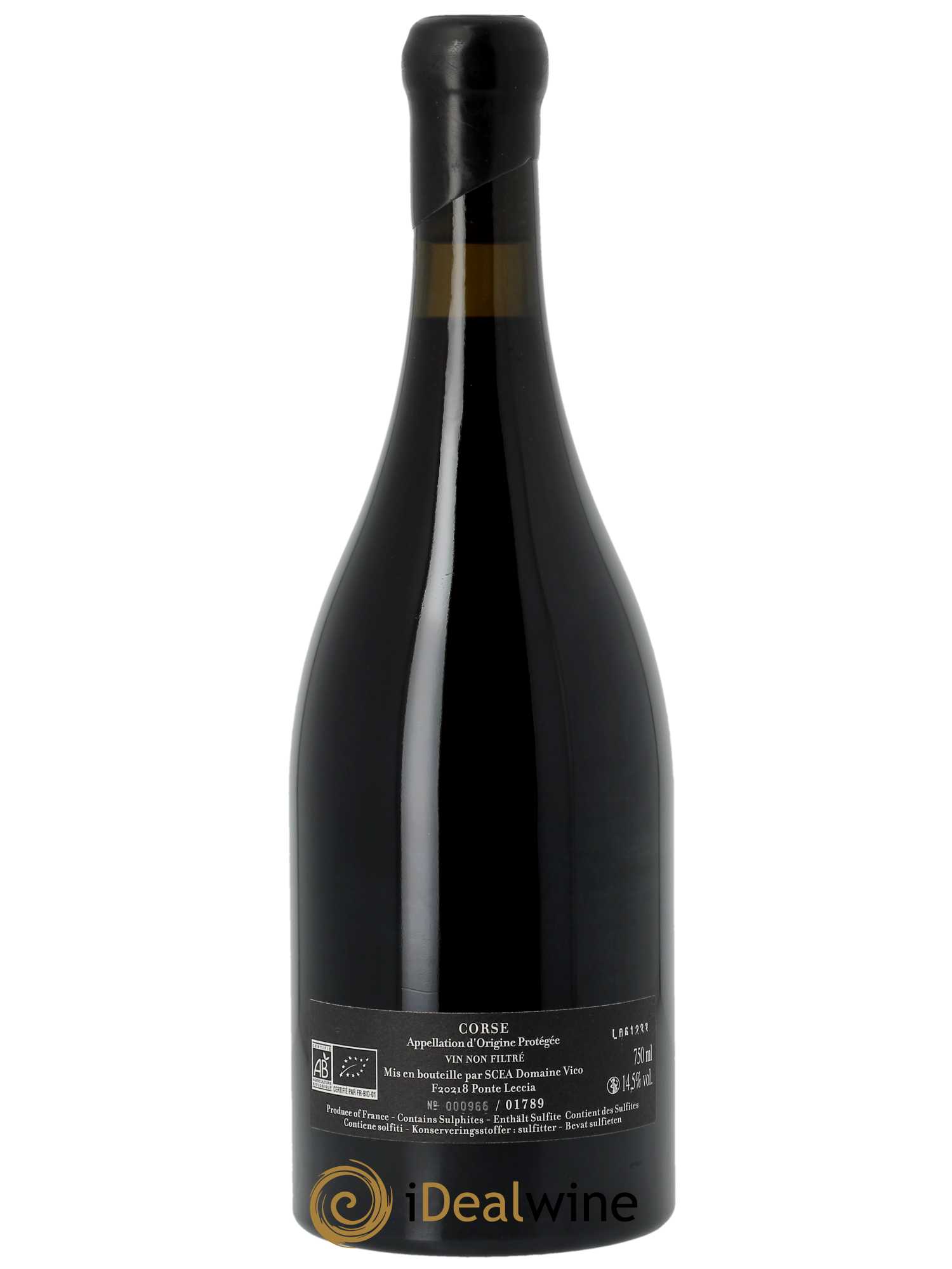 Vin de Corse Altare Clos Venturi 2021 - Lot de 1 bouteille - 1