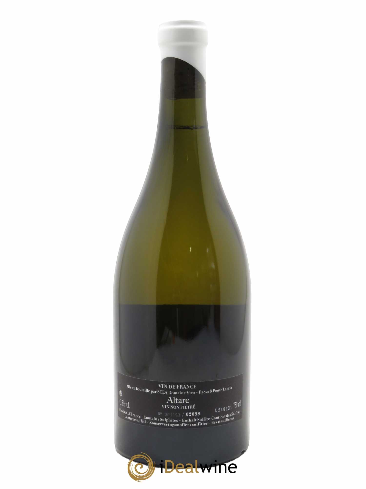 Vin de Corse Altare Clos Venturi 2020 - Lot of 1 bottle - 1