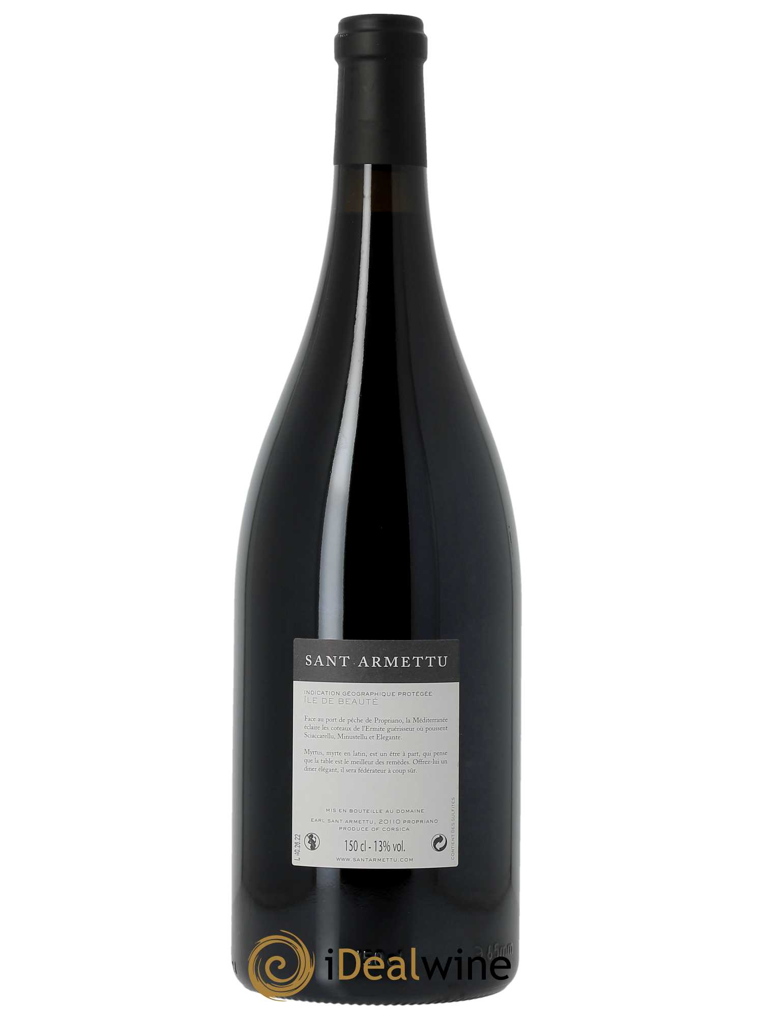 IGP Ile de Beauté Myrtus Sant Armettu (Domaine) 2020 - Lot de 1 magnum - 2