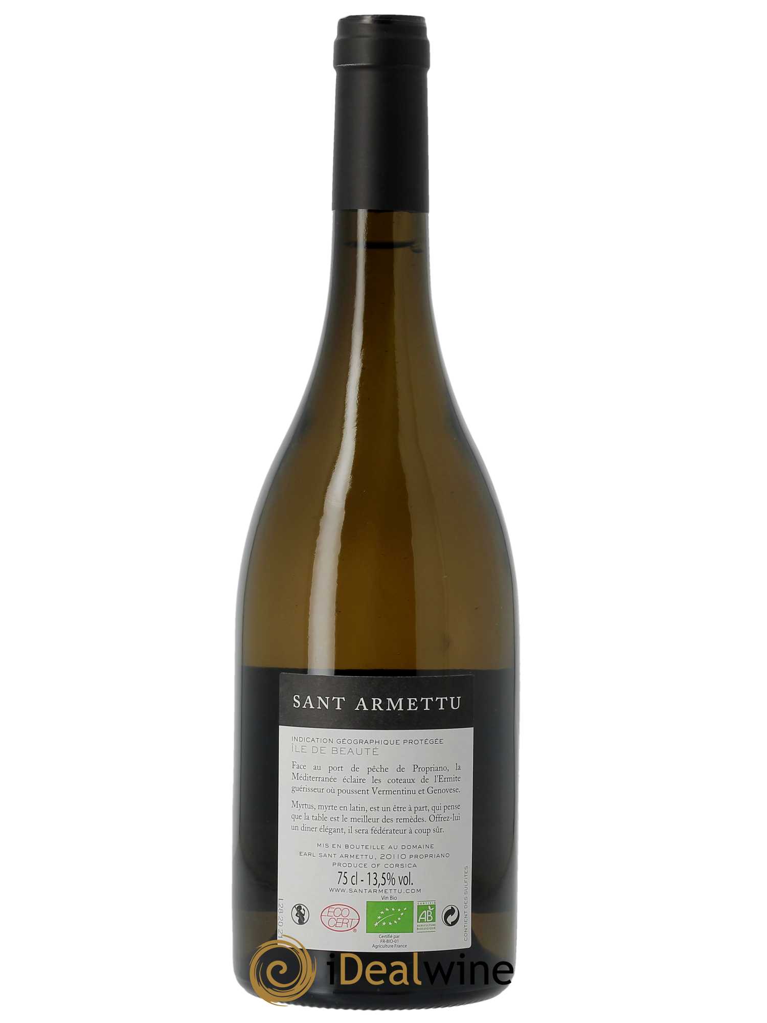 IGP Ile de Beauté Myrtus Sant Armettu (Domaine) 2021 - Lot of 1 bottle - 1