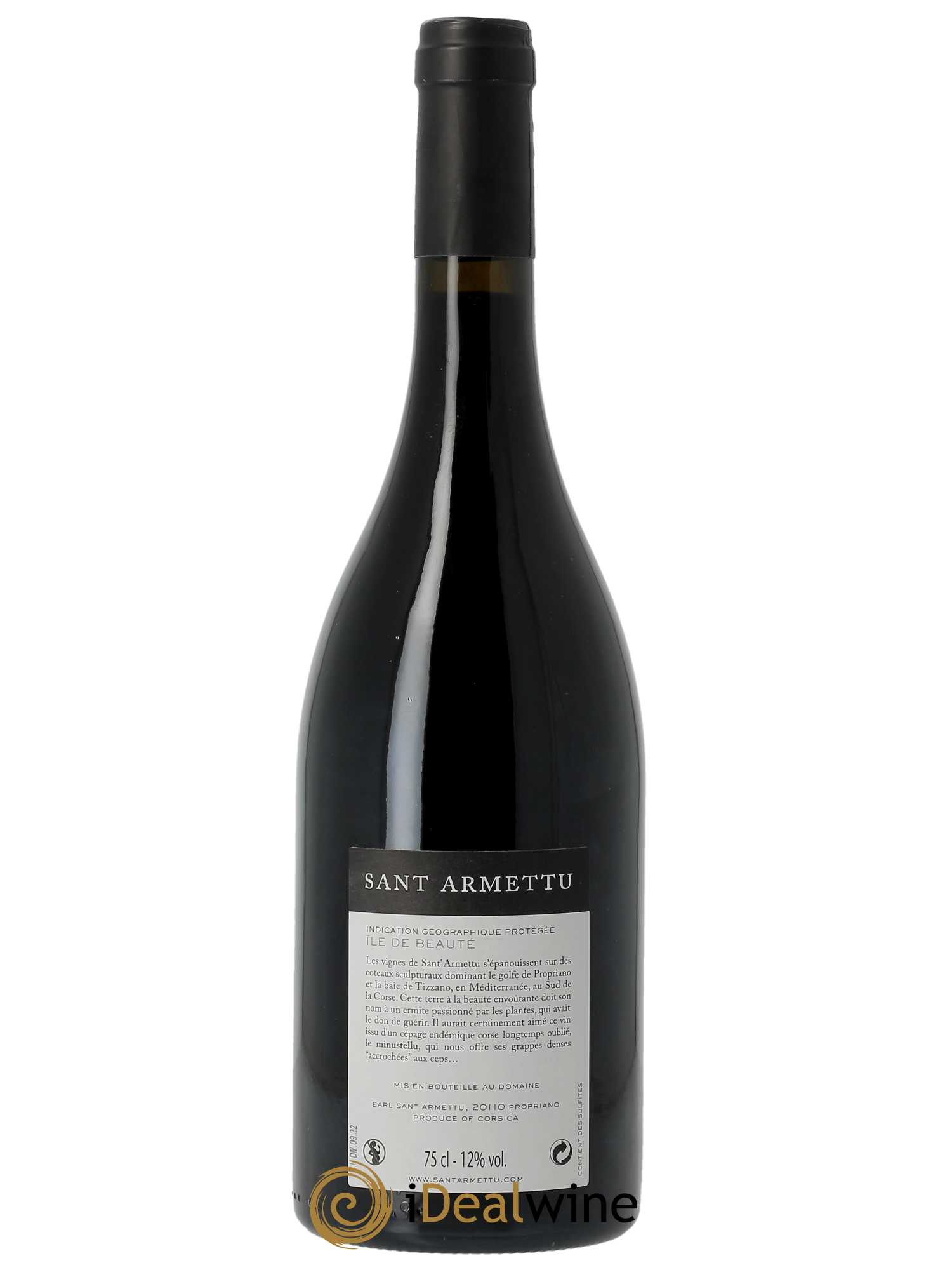 IGP Ile de Beauté Minustellu Sant Armettu (Domaine) 2020 - Lot de 1 bouteille - 1