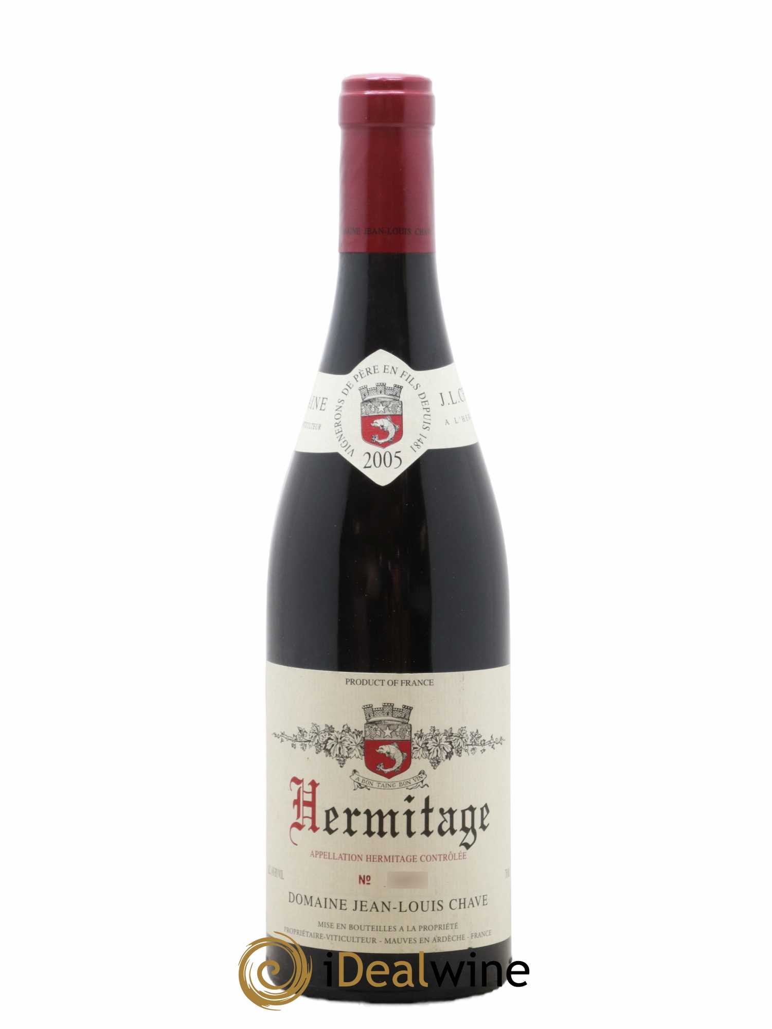 Hermitage Jean-Louis Chave 2005 - Lot de 1 bouteille - 0