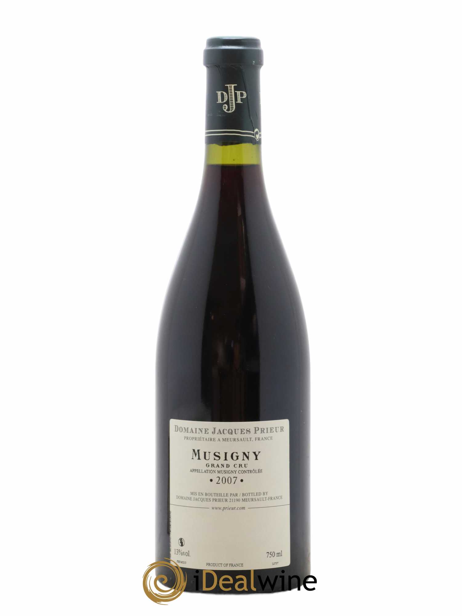 Musigny Grand Cru Jacques Prieur (Domaine) 2007 - Lot de 1 bouteille - 1