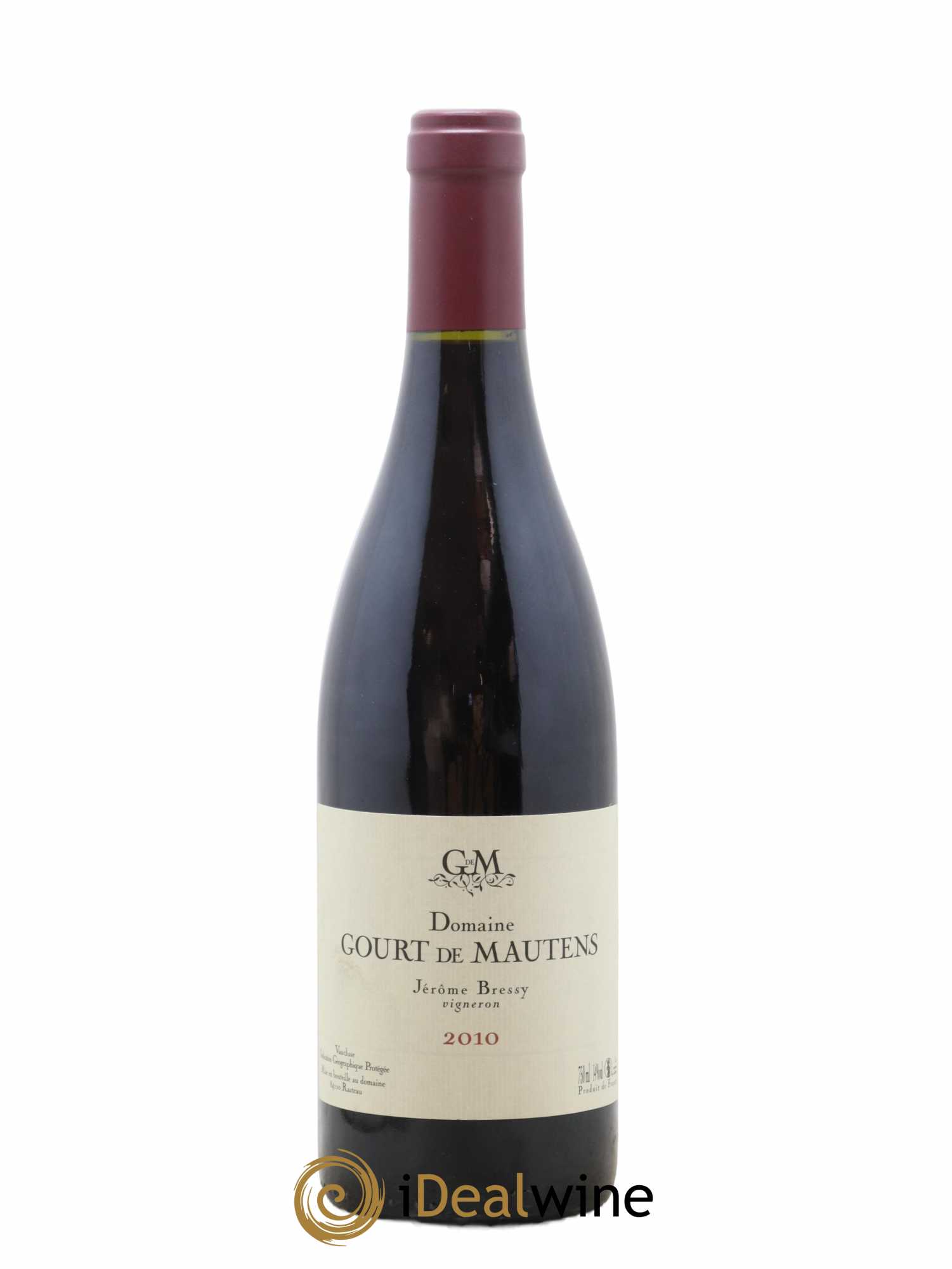 Rasteau Domaine Gourt de Mautens - Jérôme Bressy 2010 - Lot de 1 bouteille - 0