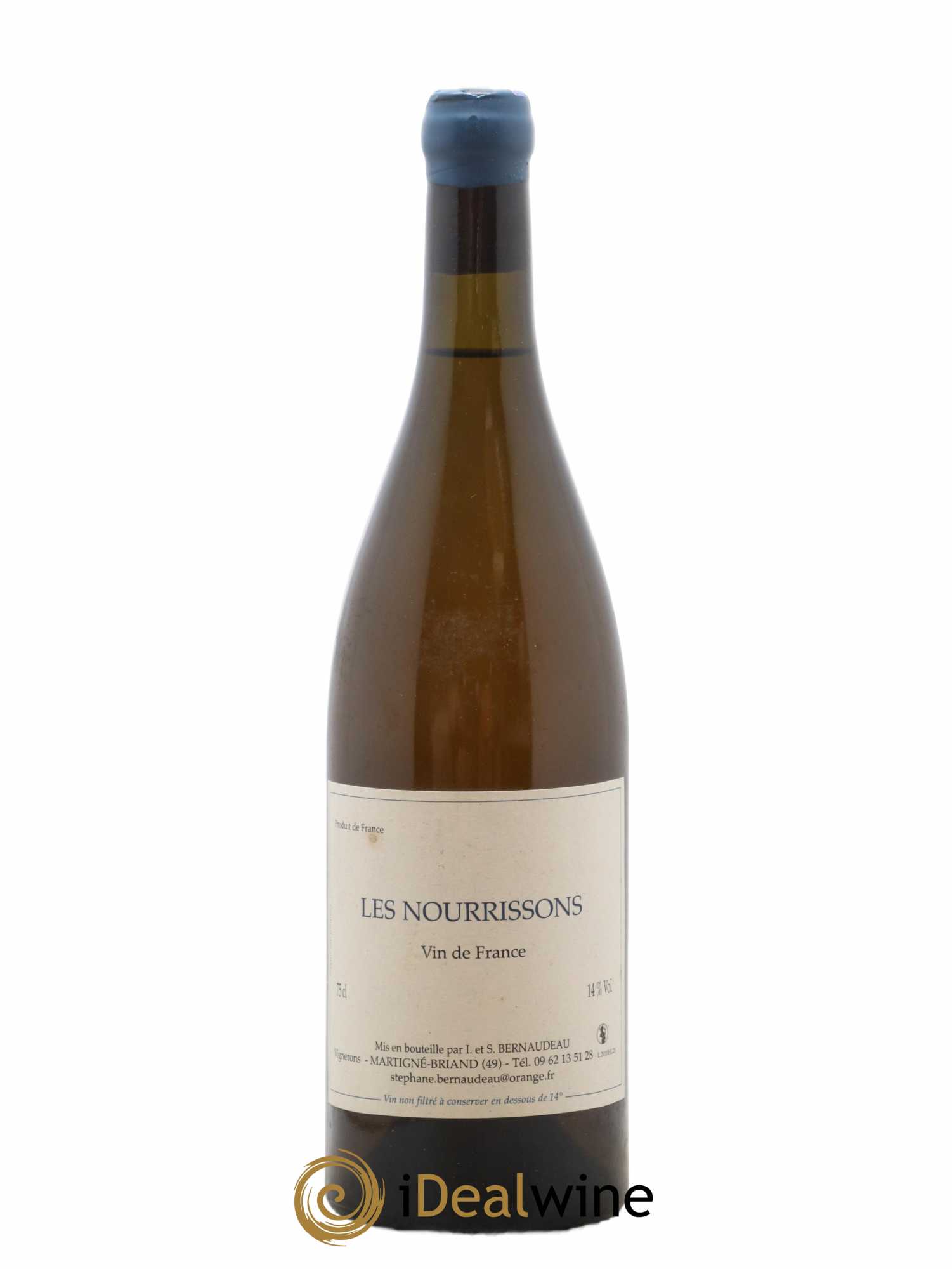 Vin de France Les Nourrissons Stéphane Bernaudeau 2010 - Lot de 1 bouteille - 0