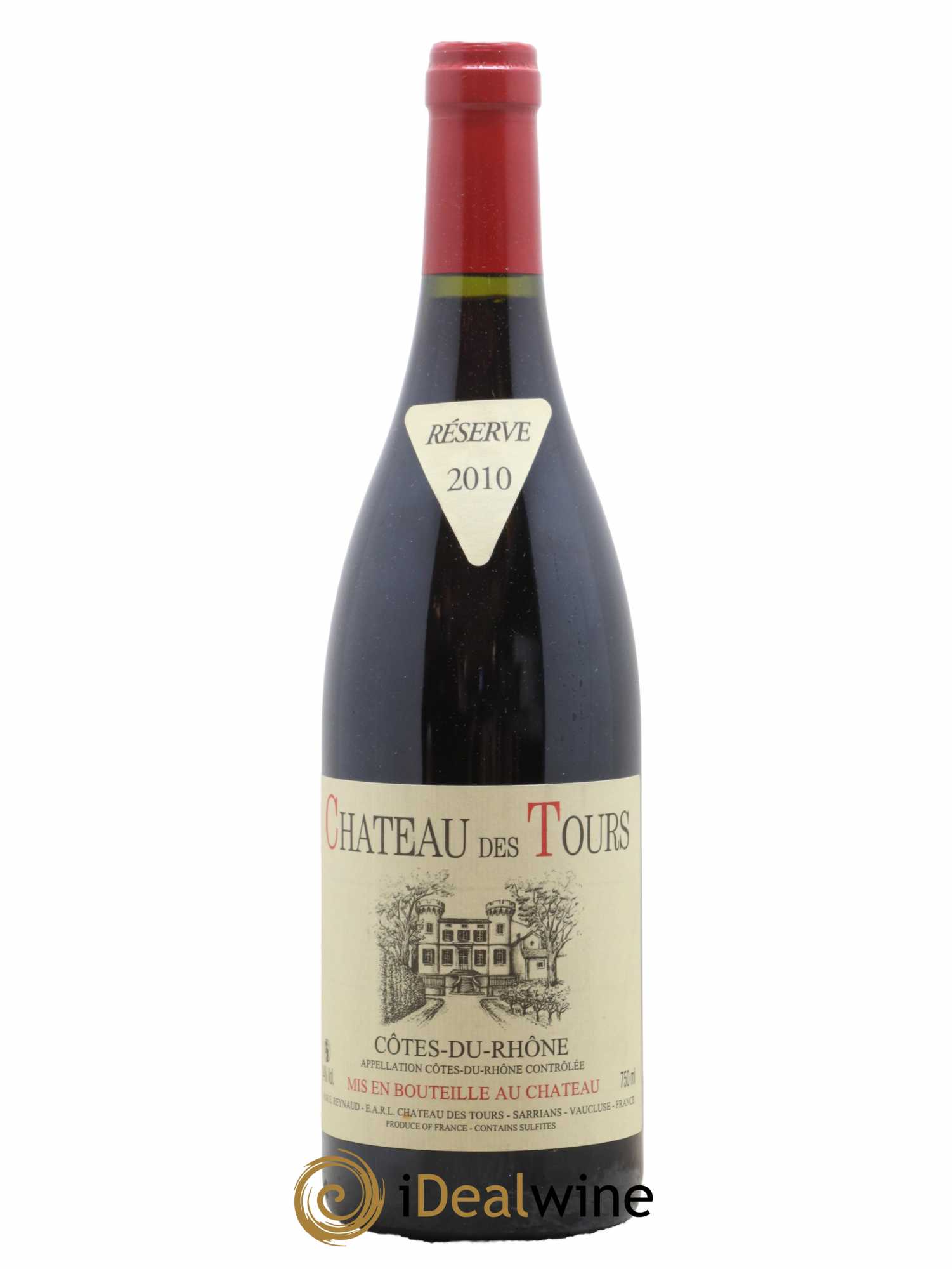 Côtes-du-Rhône Château des Tours Emmanuel Reynaud 2010 - Lot de 1 bouteille - 0