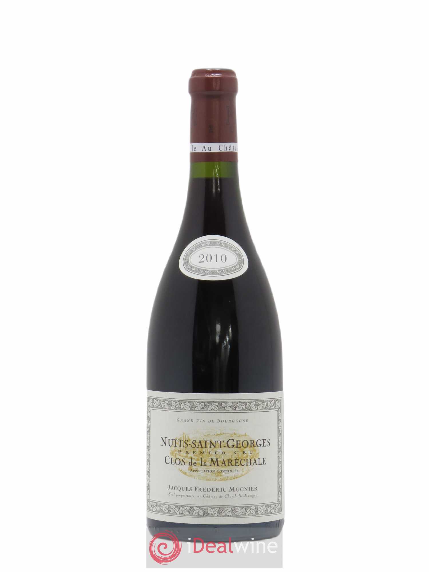 Nuits-Saint-Georges 1er Cru Clos de La Maréchale Jacques-Frédéric Mugnier 2010 - Lot de 1 bouteille - 0