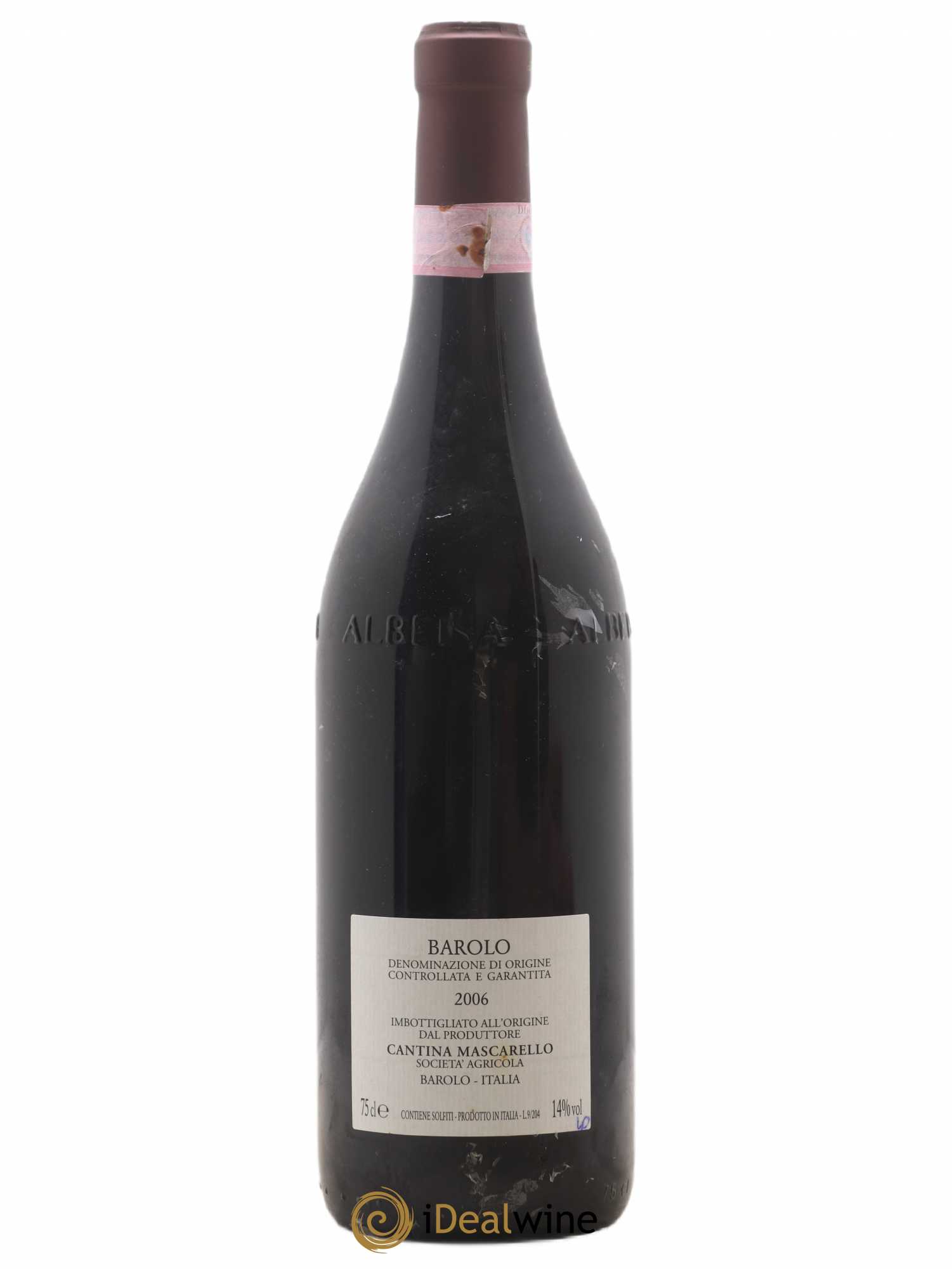 Barolo DOCG Bartolo Mascarello 2006 - Lot de 1 bouteille - 1