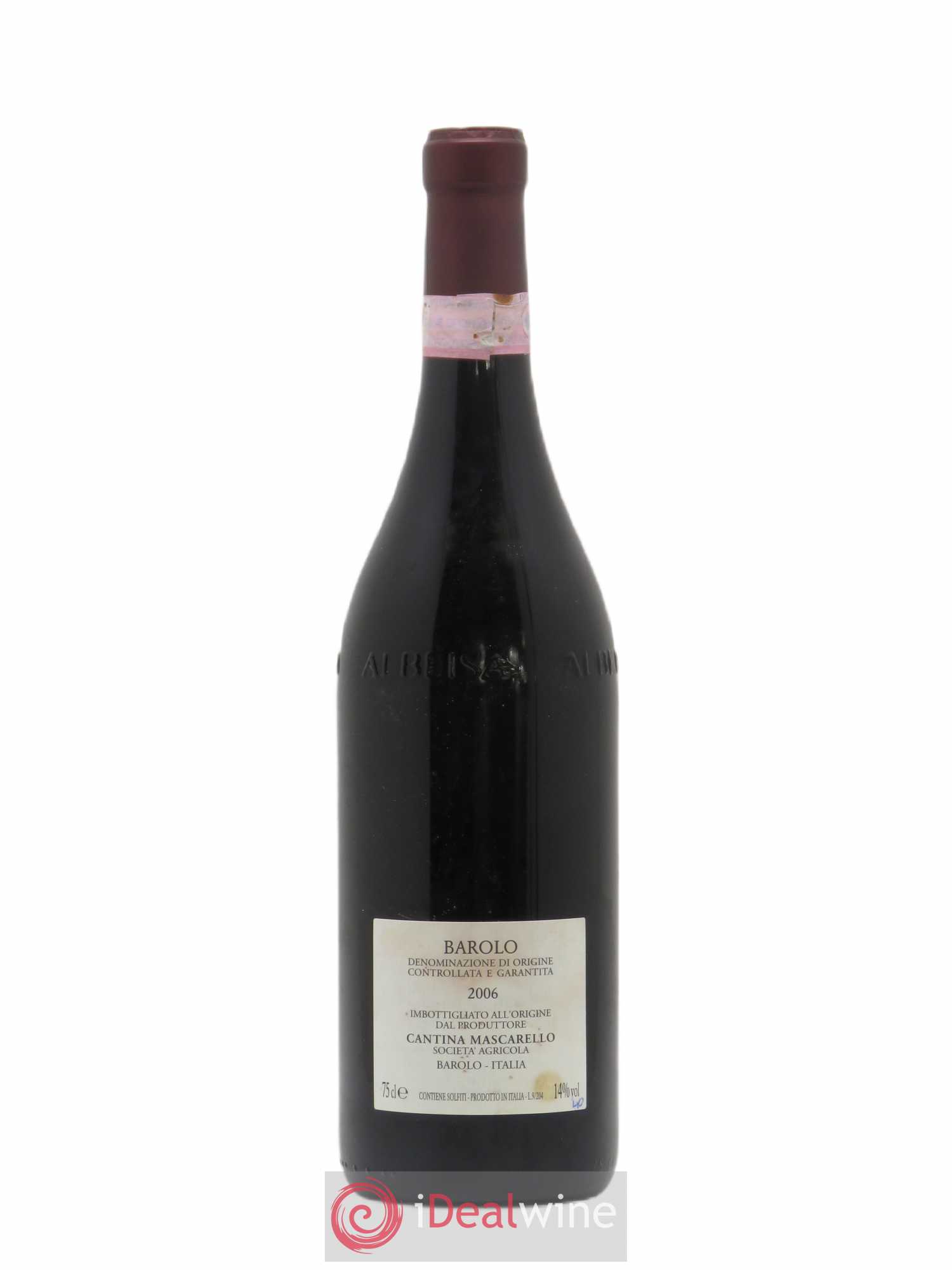 Barolo DOCG Bartolo Mascarello 2006 - Lot de 1 bouteille - 1