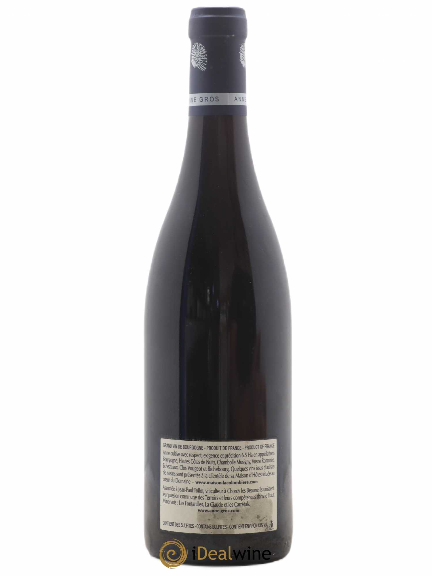 Echezeaux Grand Cru Les Loachausses Anne Gros 2010 - Lot de 1 bouteille - 1