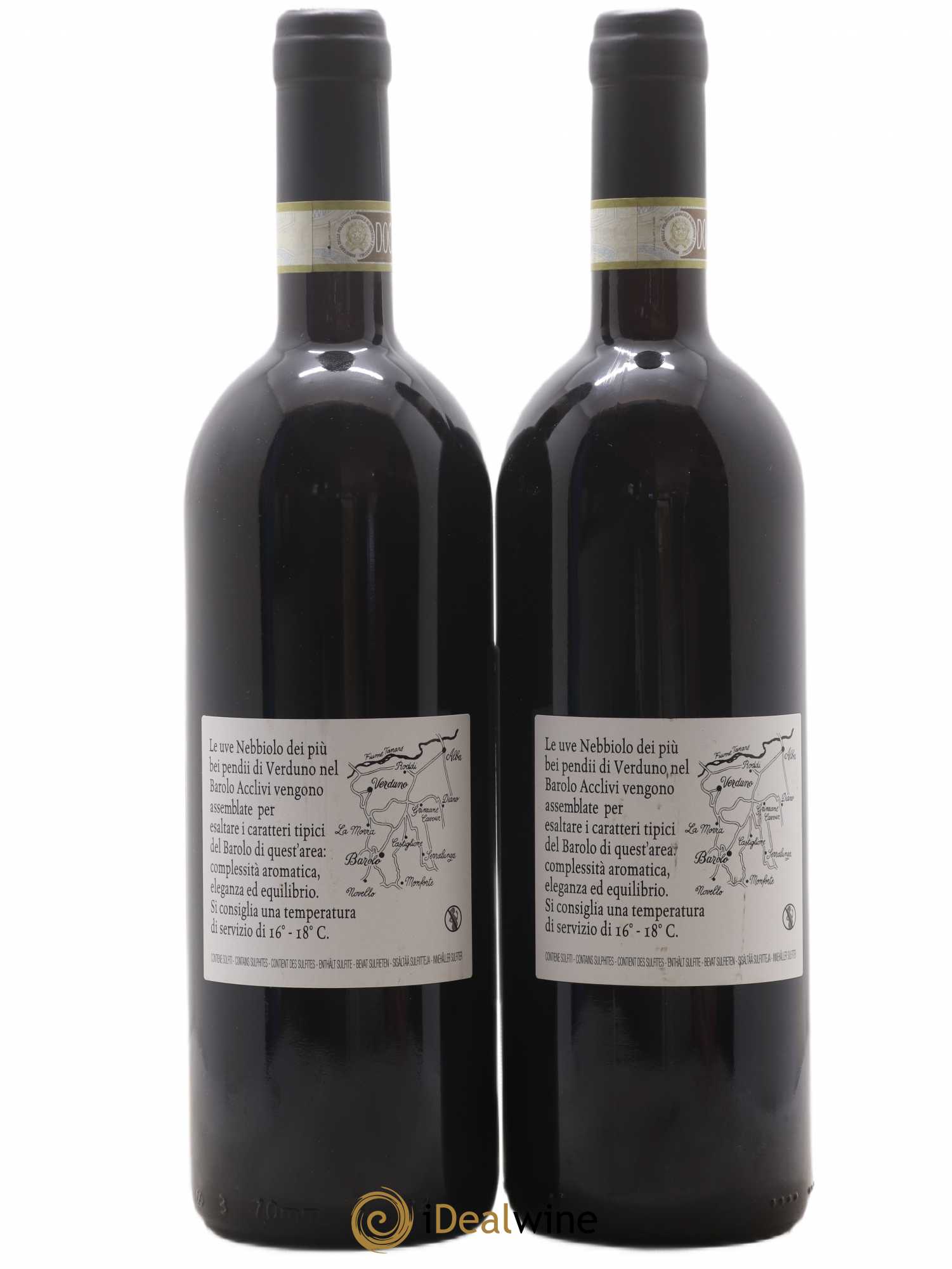 Barolo DOCG Acclivi Comm. Giovan Battista Burlotto 2017 - Lot de 2 bouteilles - 1