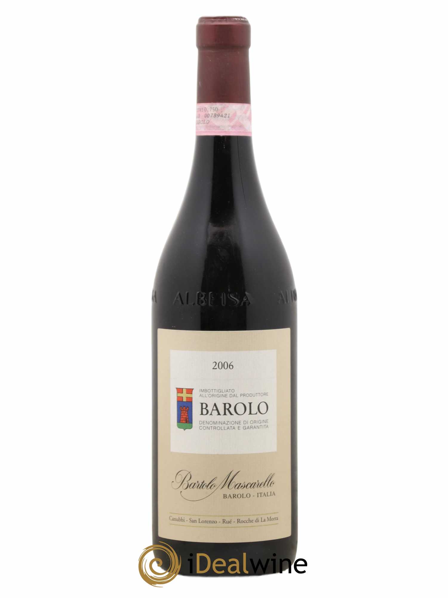 Barolo DOCG Bartolo Mascarello 2006 - Lot de 1 bouteille - 0