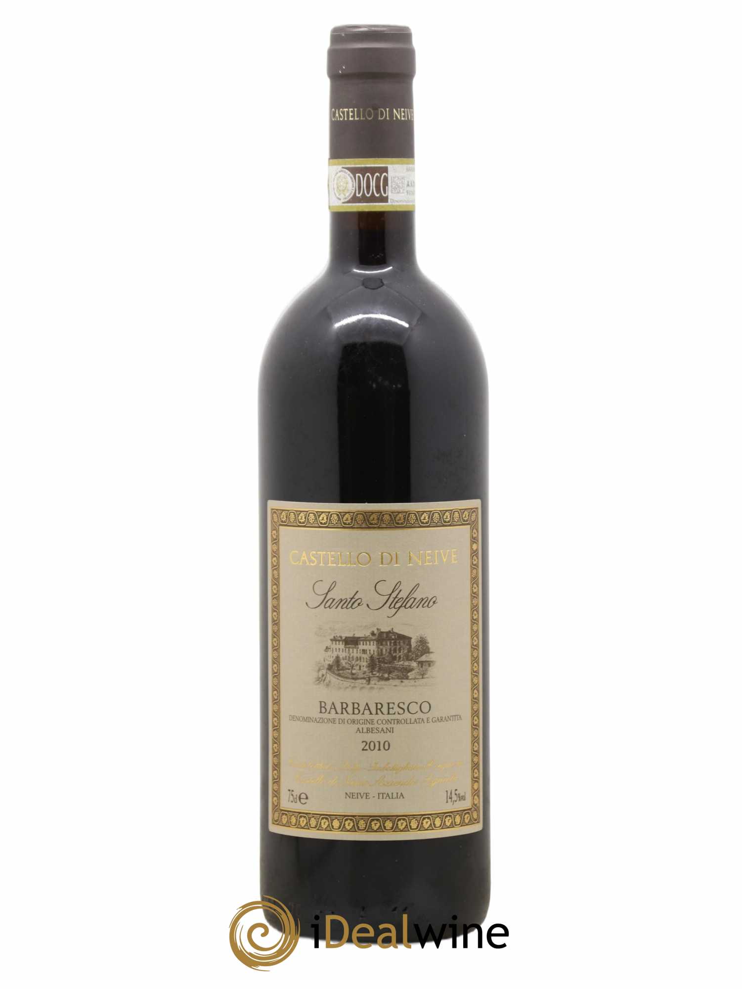 Barbaresco DOCG Santo Stefano Castello di Neive 2010 - Lot de 1 bouteille - 0
