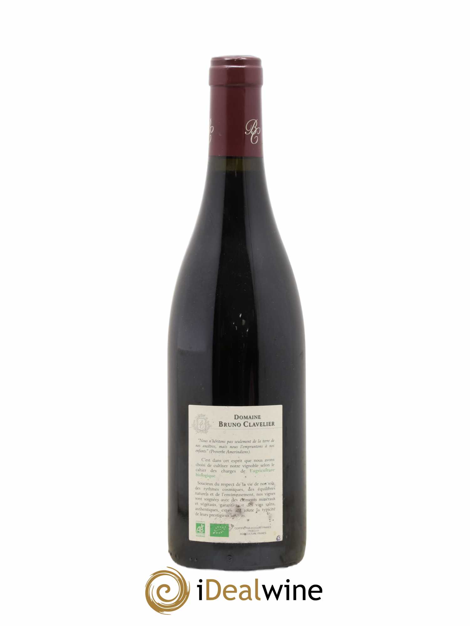Chambolle-Musigny 1er Cru La Combe d'Orveaux Vieilles Vignes Bruno Clavelier 2012 - Lot de 1 bouteille - 1