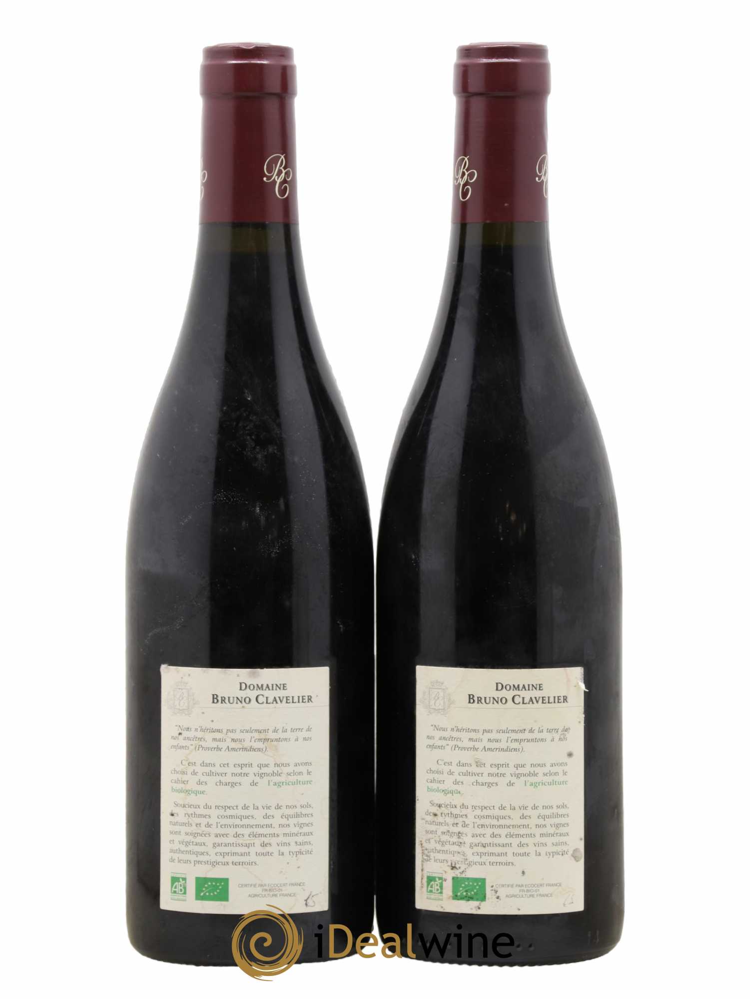 Chambolle-Musigny 1er Cru La Combe d'Orveaux Vieilles Vignes Bruno Clavelier 2013 - Lot de 2 bouteilles - 1