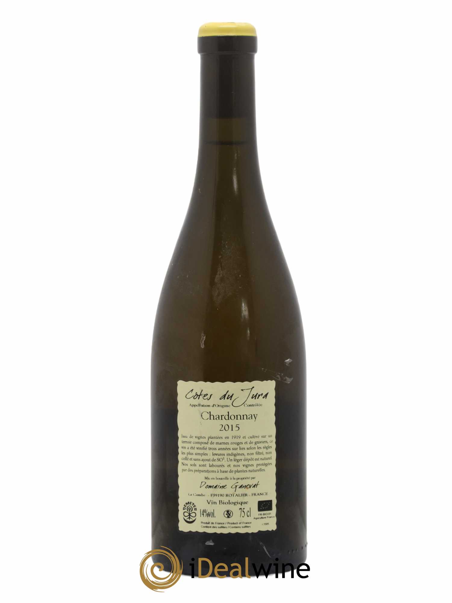 Côtes du Jura Les Grands Teppes Vieilles Vignes Jean-François Ganevat (Domaine) 2015 - Lot de 1 bouteille - 1