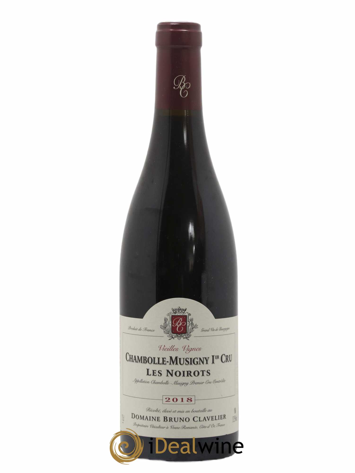 Chambolle-Musigny 1er Cru Les Noirots Vieilles Vignes Bruno Clavelier 2018 - Lot de 1 bouteille - 0