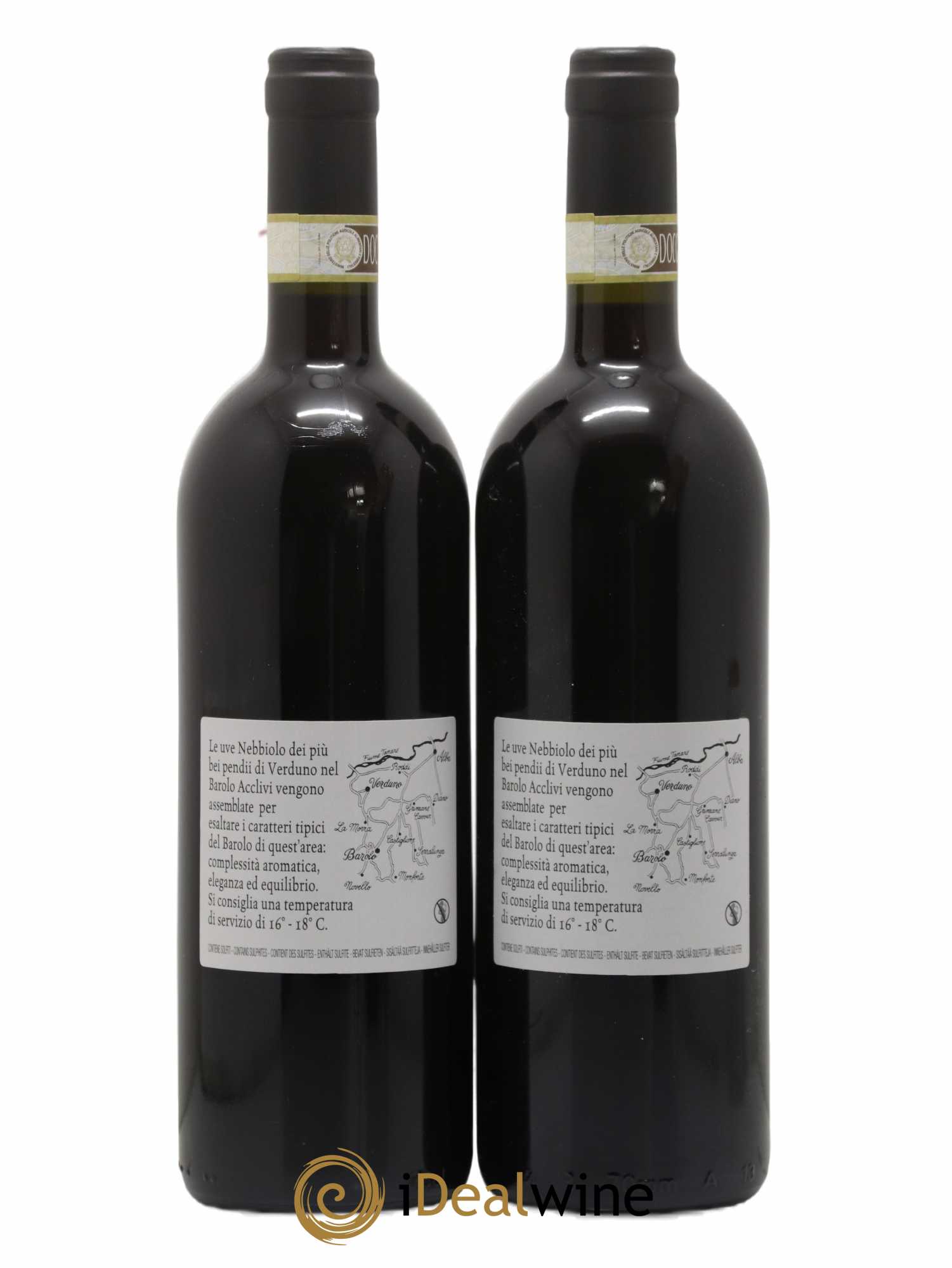 Barolo DOCG Acclivi Comm. Giovan Battista Burlotto 2018 - Lot de 2 bouteilles - 1
